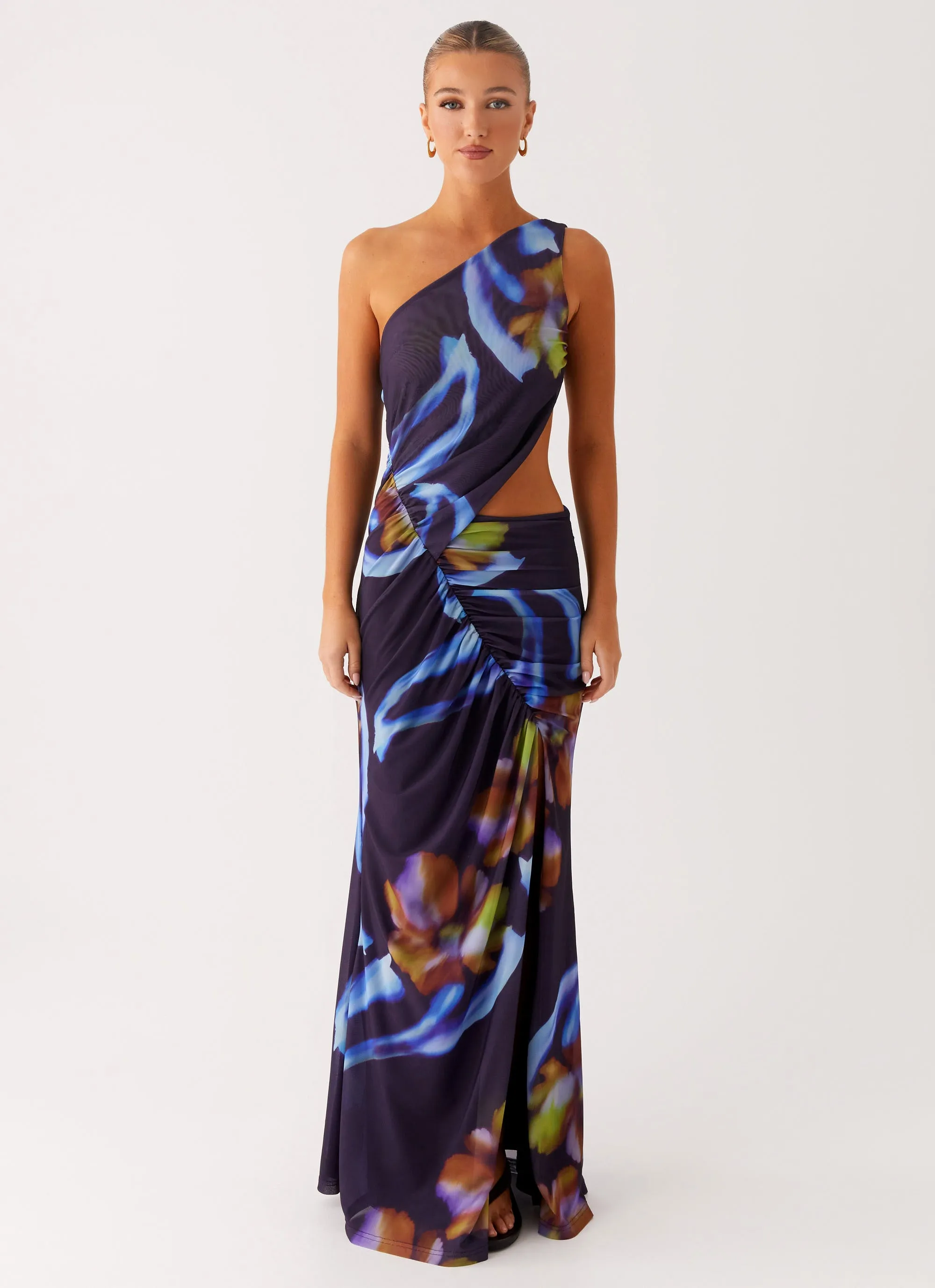 Zanzibar Maxi Dress - Dark Floral sold by Peppermayo product image thumbnail 5