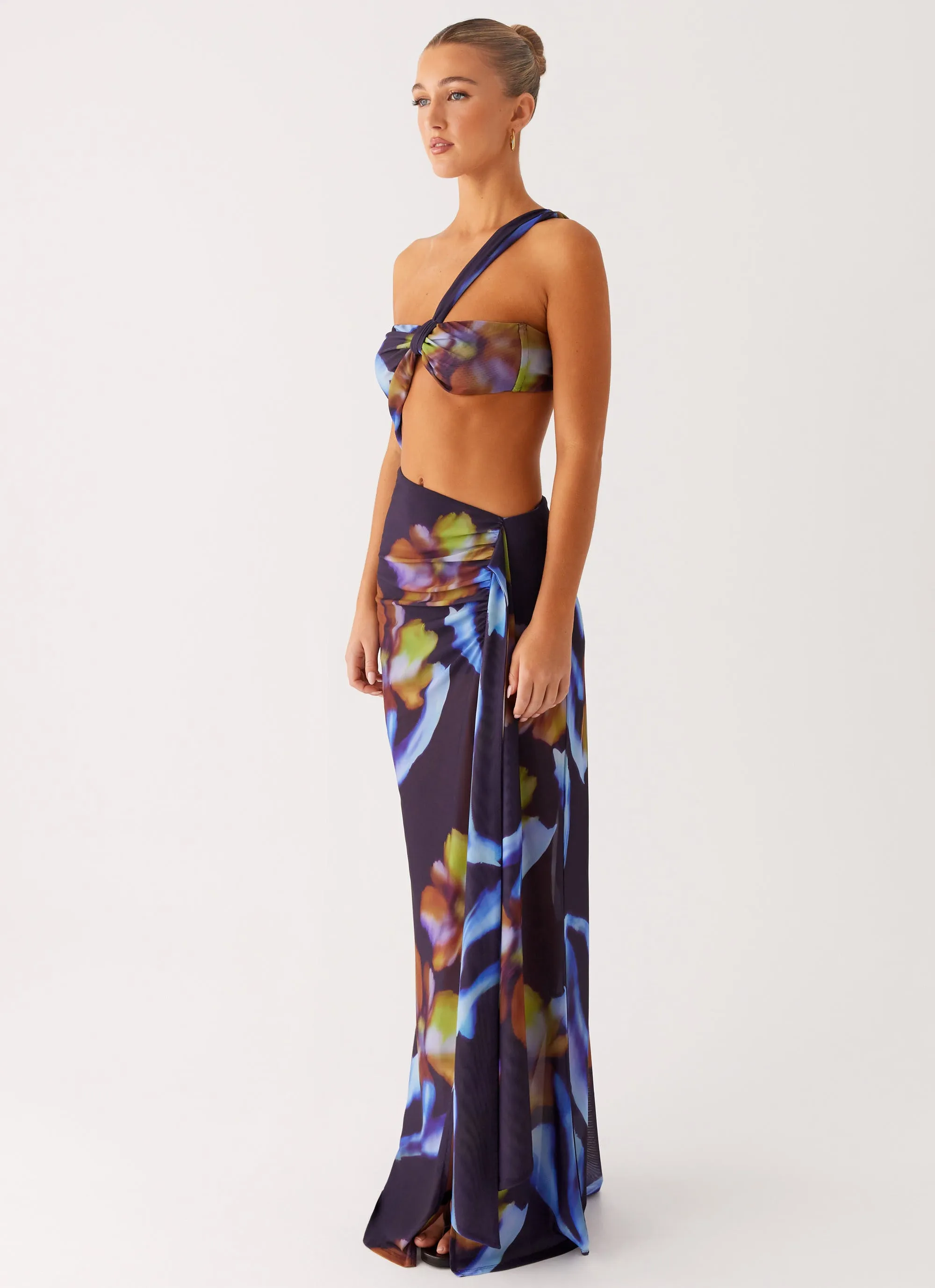 Costa Rica Maxi Dress - Dark Floral sold by Peppermayo product image thumbnail 3