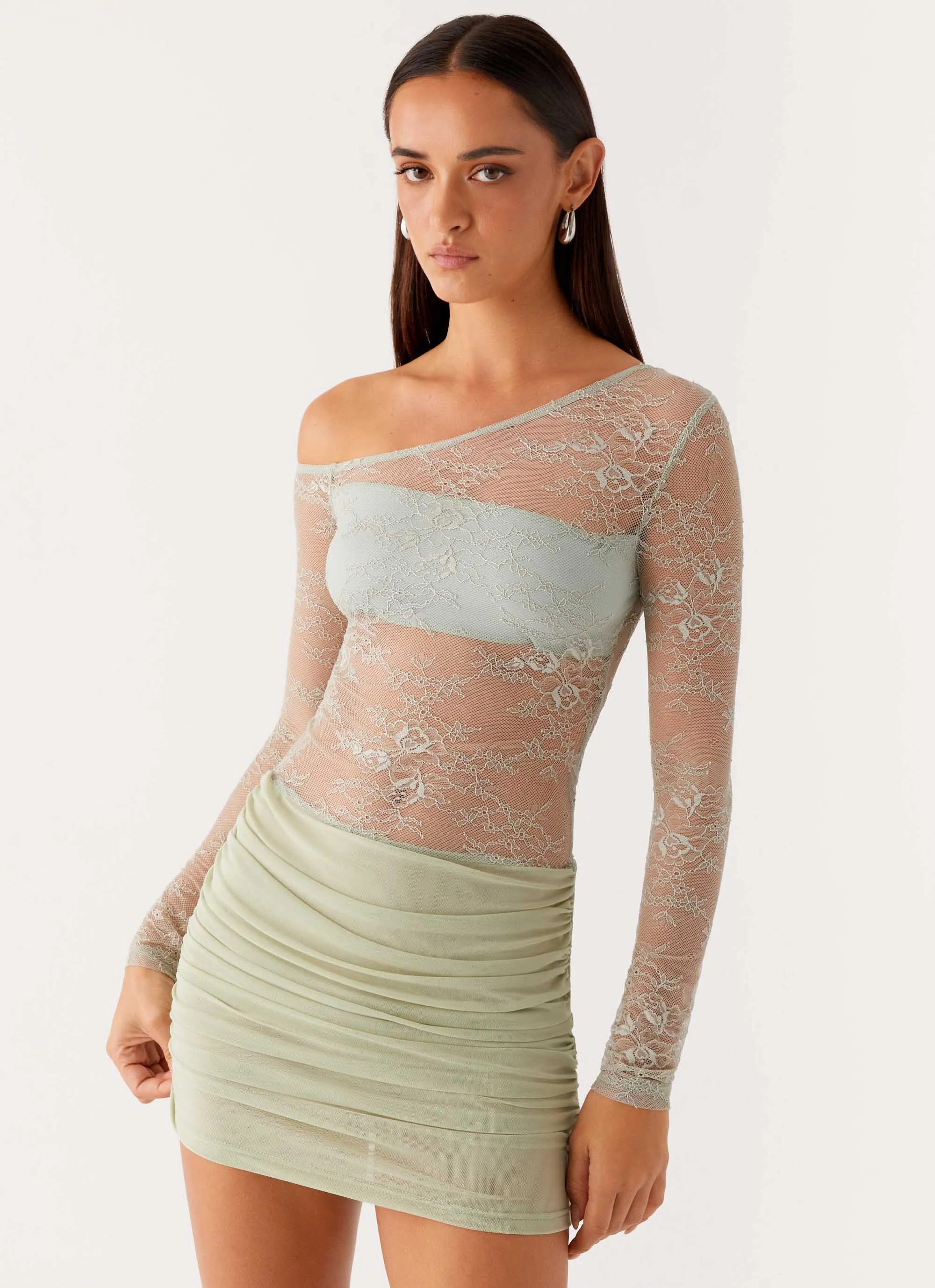 Zenni Mini Dress - Sage sold by Peppermayo product image thumbnail 5