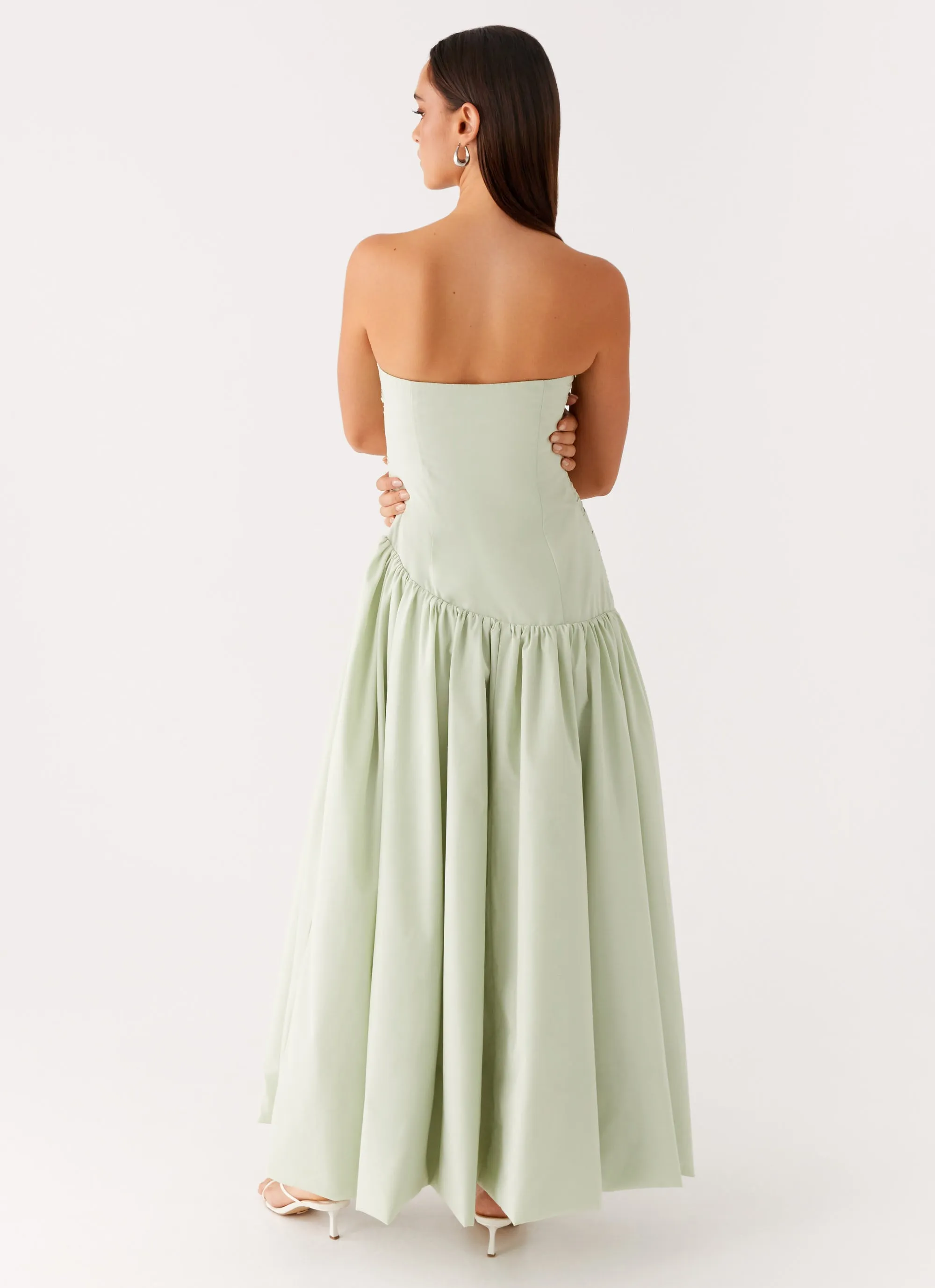 Misa Bubble Maxi Dress - Mint sold by Peppermayo product image thumbnail 4