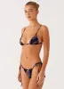 Calista Bikini Bottoms - Dark Floral sold by Peppermayo