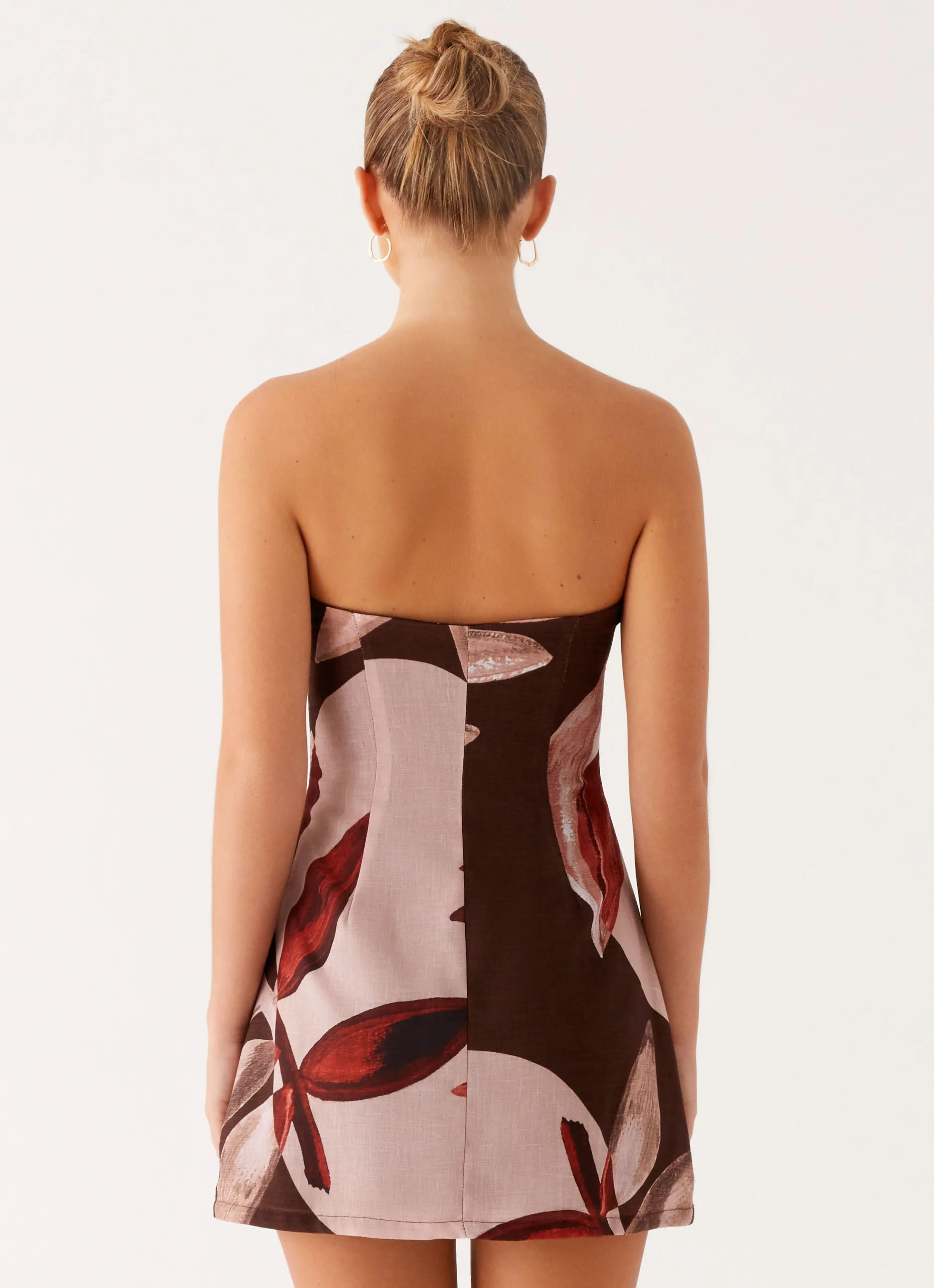 Kellen Mini Dress - Cinnamon Palm sold by Peppermayo product image thumbnail 4
