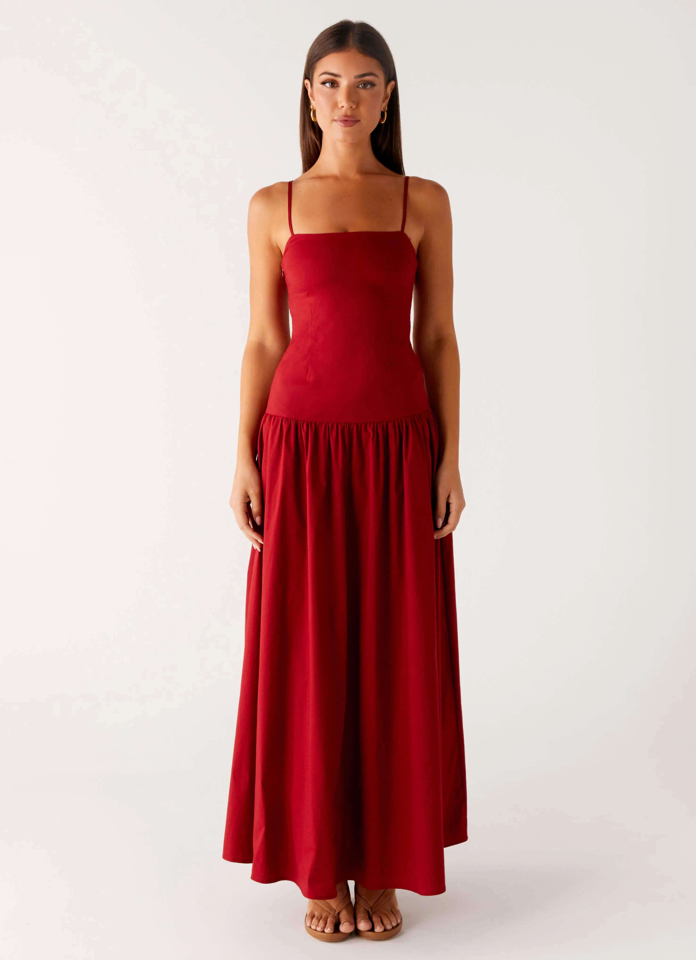 Vince Cami Maxi Dress - Deep Red sold by Peppermayo product image thumbnail 2