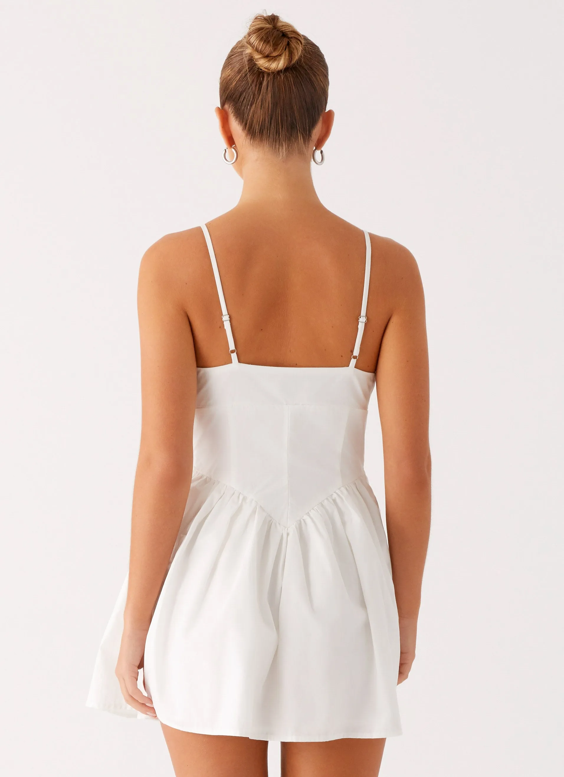 Phillipa Mini Dress - White sold by Peppermayo product image thumbnail 4
