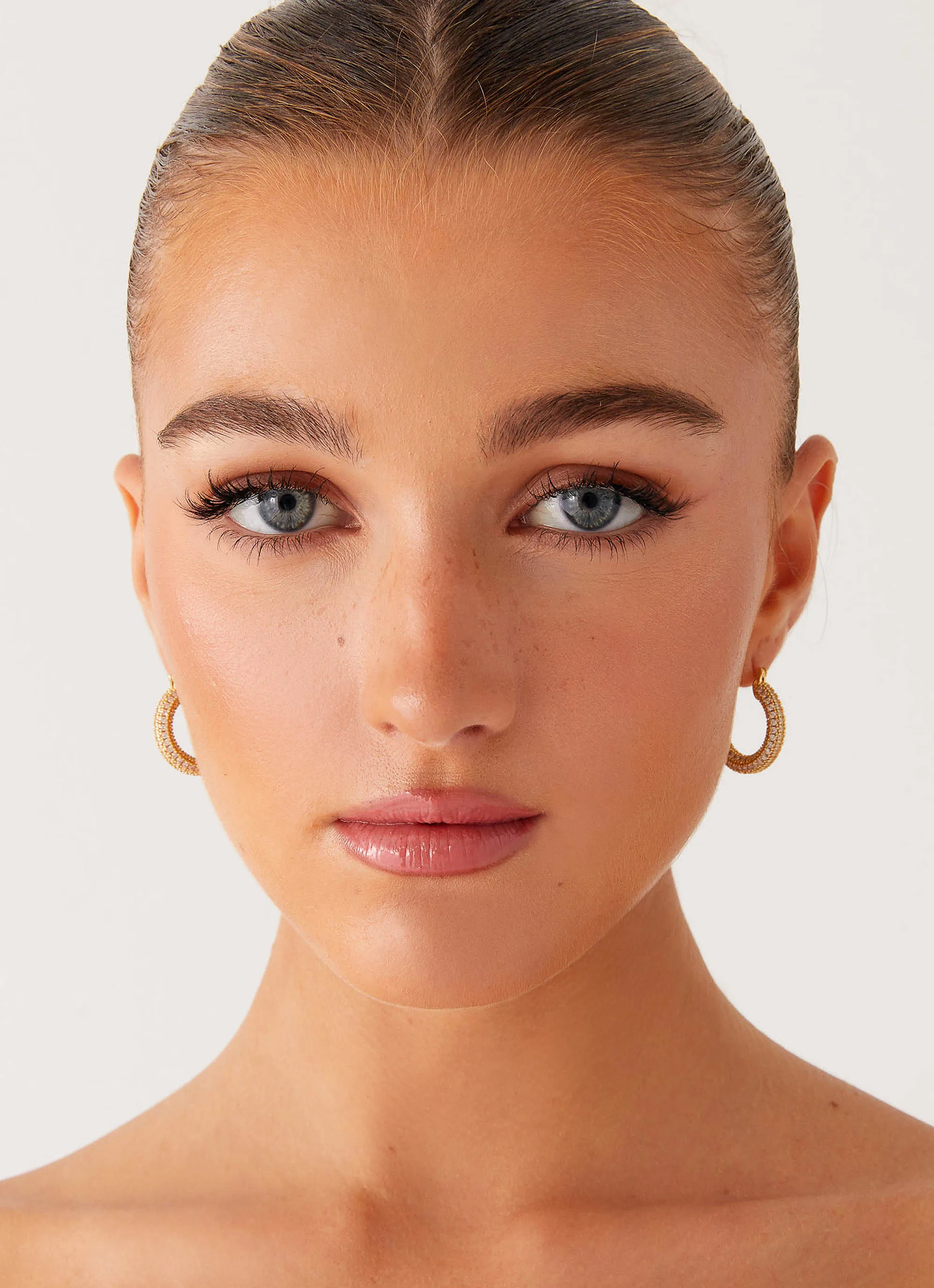 Violet Earrings - Gold sold by Peppermayo product image thumbnail 3