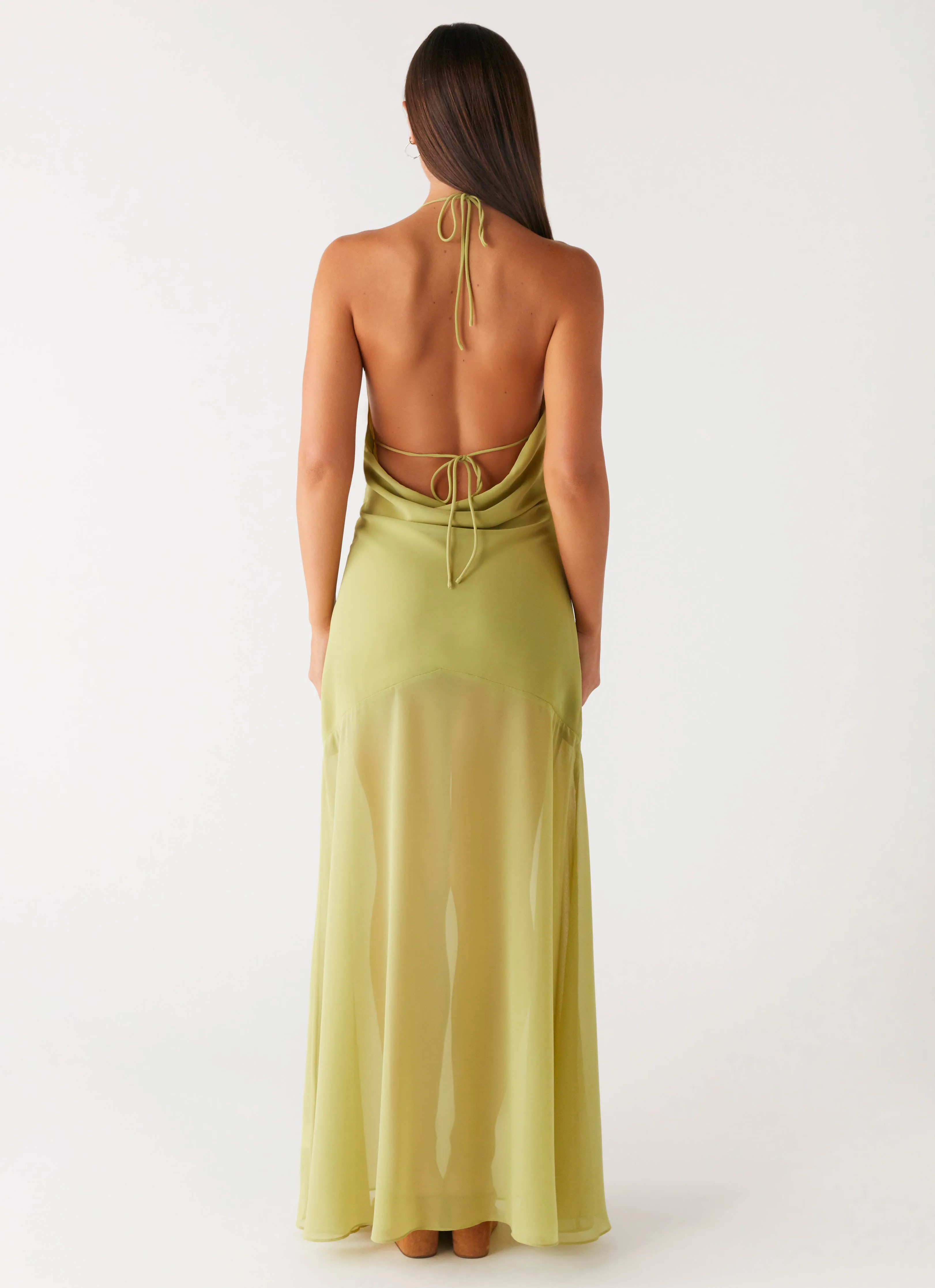 Samoa Maxi Dress - Lime sold by Peppermayo product image thumbnail 4