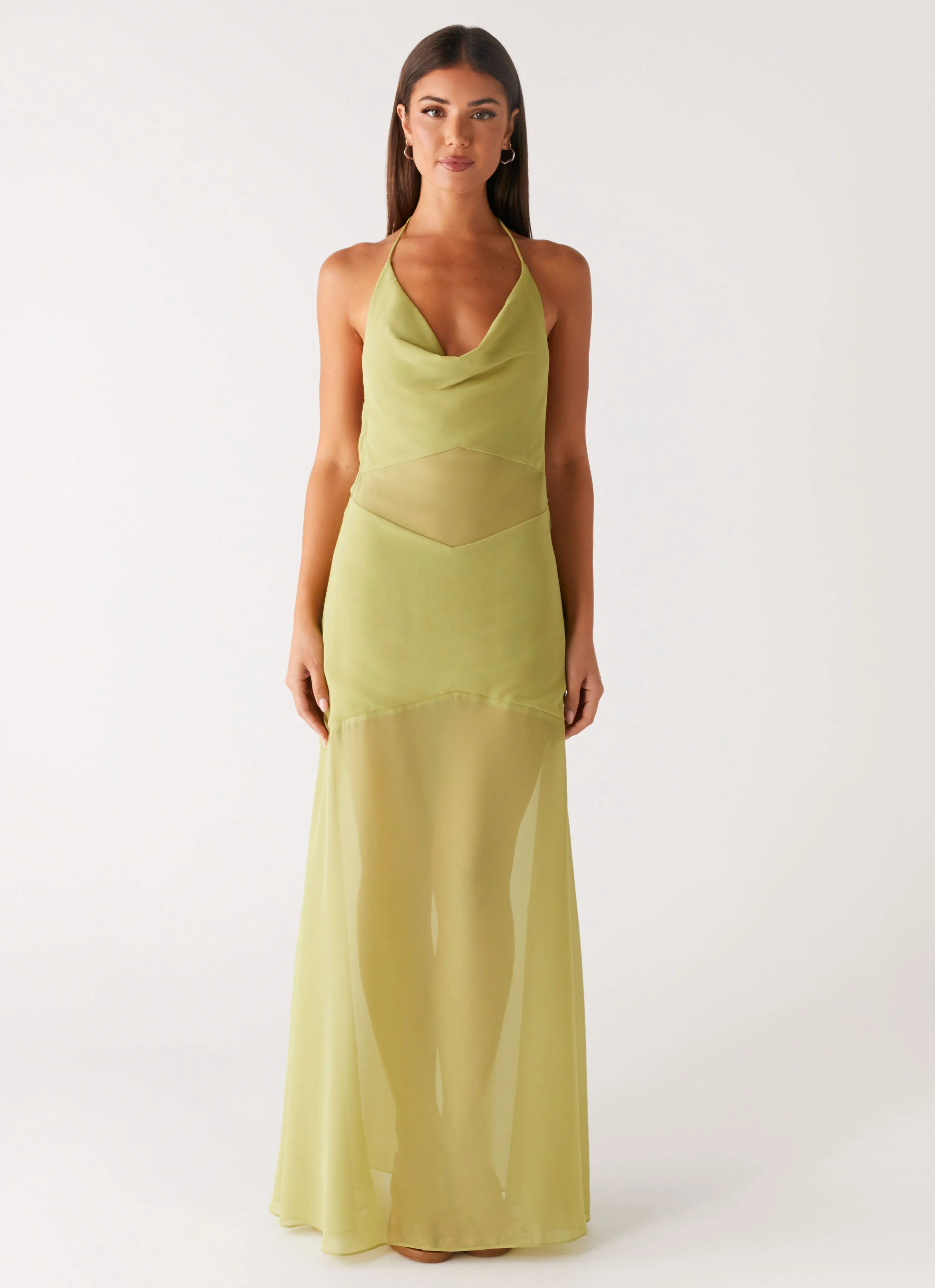 Samoa Maxi Dress - Lime sold by Peppermayo product image thumbnail 3