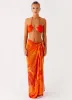 Sandy Shores Sarong - Serene Orange sold by Peppermayo