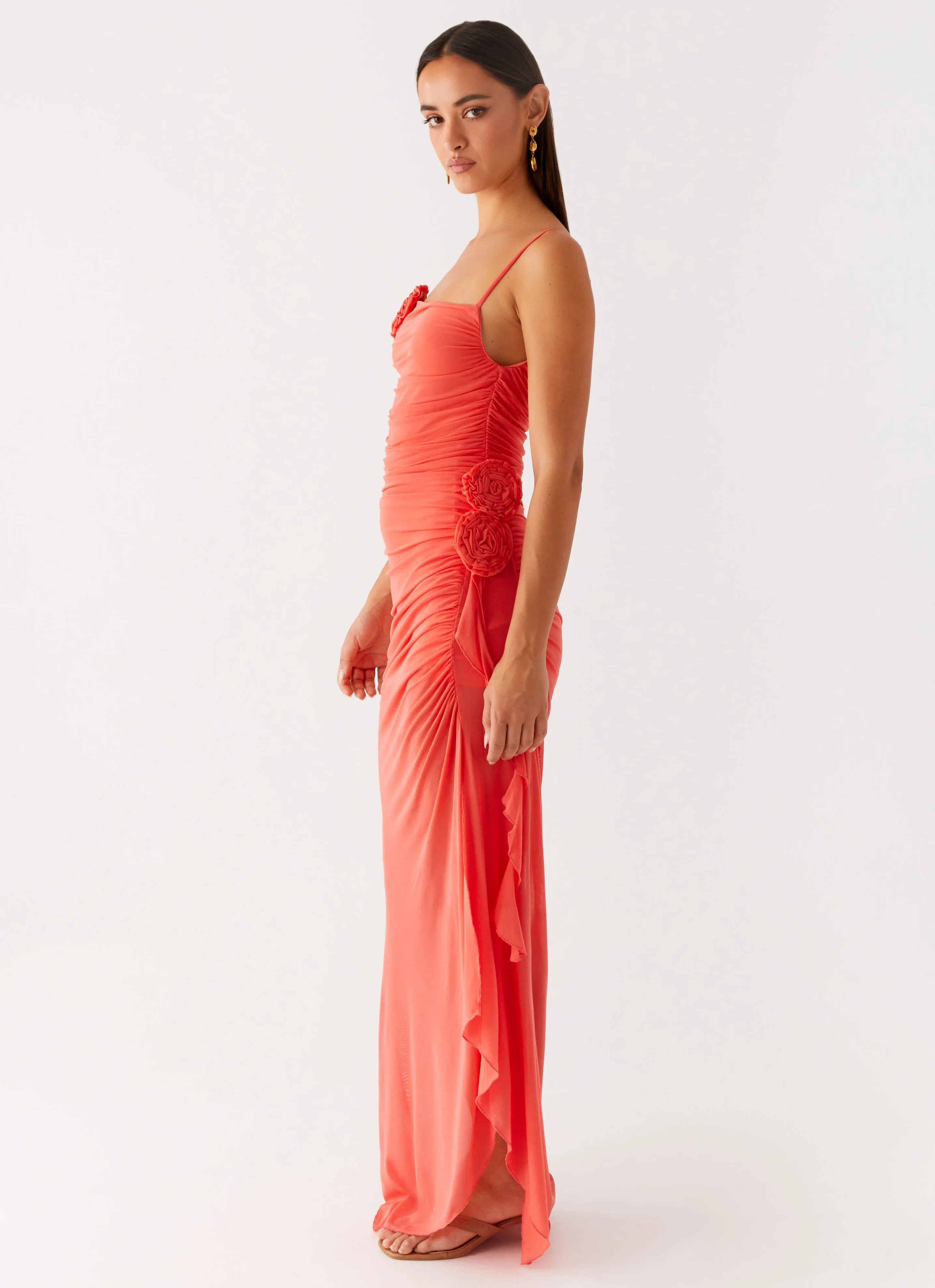 Louana Maxi Dress - Coral sold by Peppermayo product image thumbnail 2