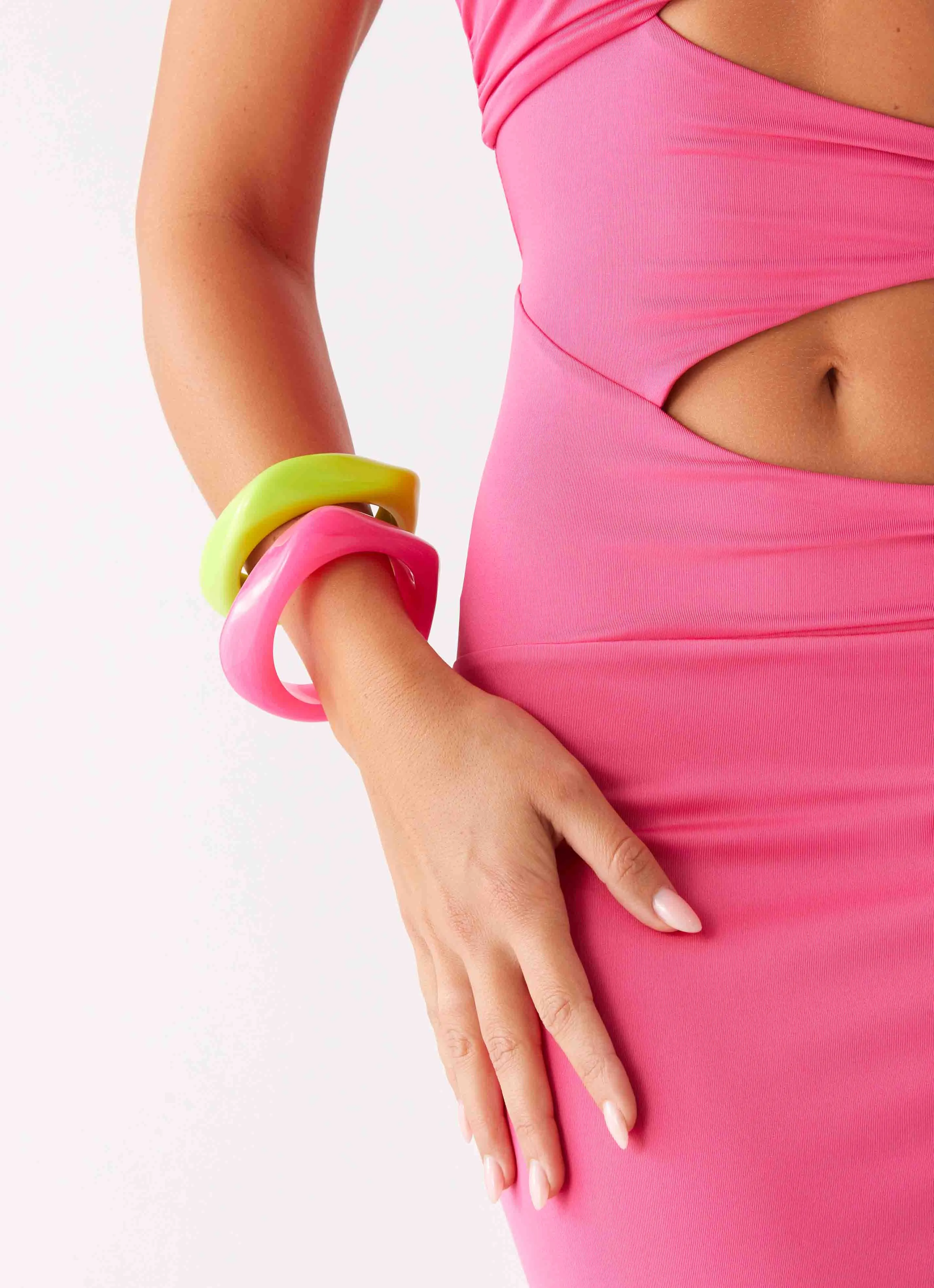 Farrah Bangles - Brights sold by Peppermayo