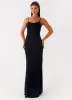 Serene Escape Maxi Dress - Black sold by Peppermayo