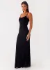 Serene Escape Maxi Dress - Black sold by Peppermayo