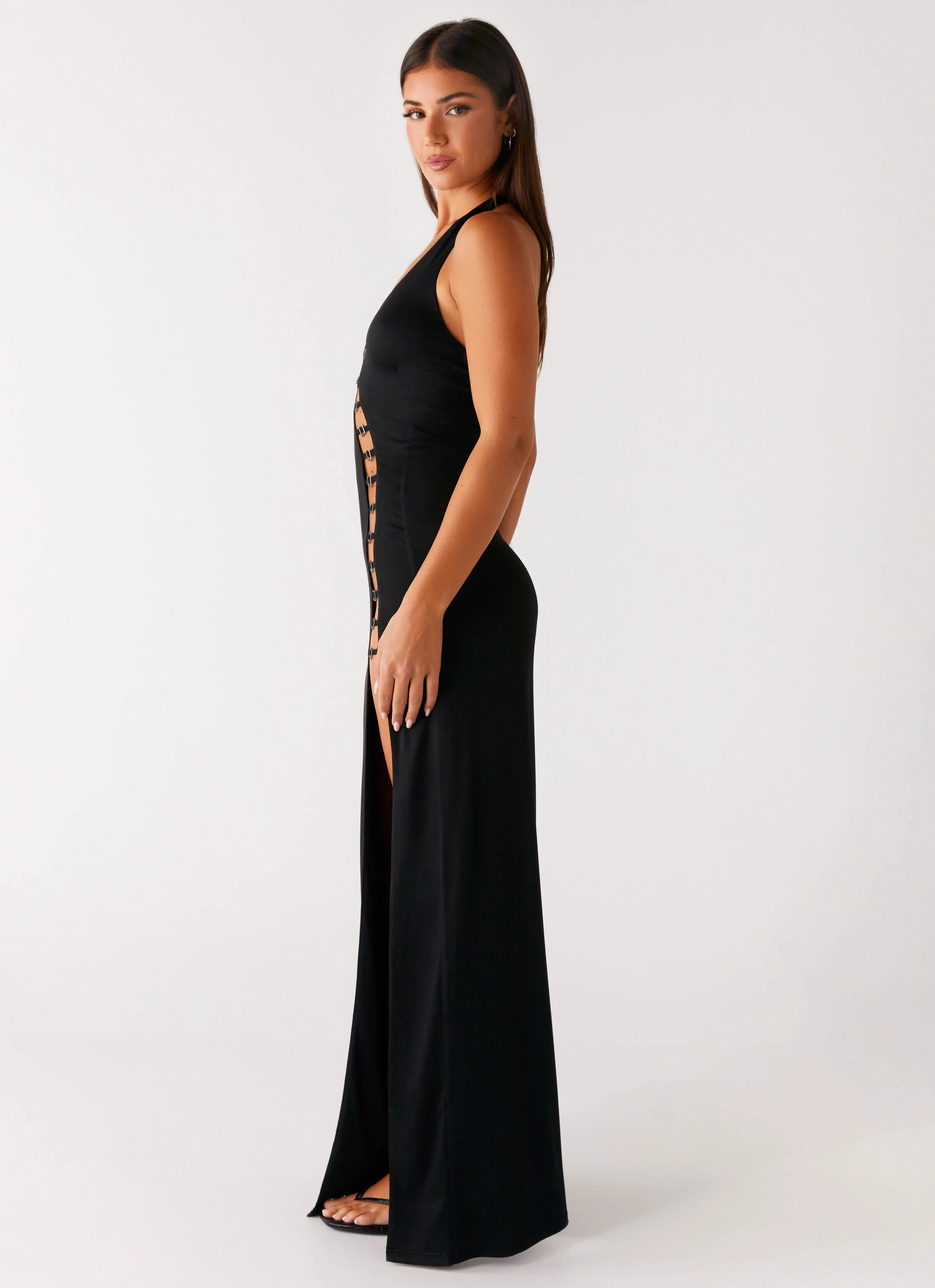 Midnight Dreams Maxi Dress - Black sold by Peppermayo product image thumbnail 2
