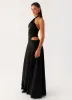 Turner Maxi Dress - Black sold by Peppermayo