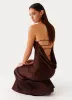 Endless Nights Maxi Dress - Chocolate sold by Peppermayo