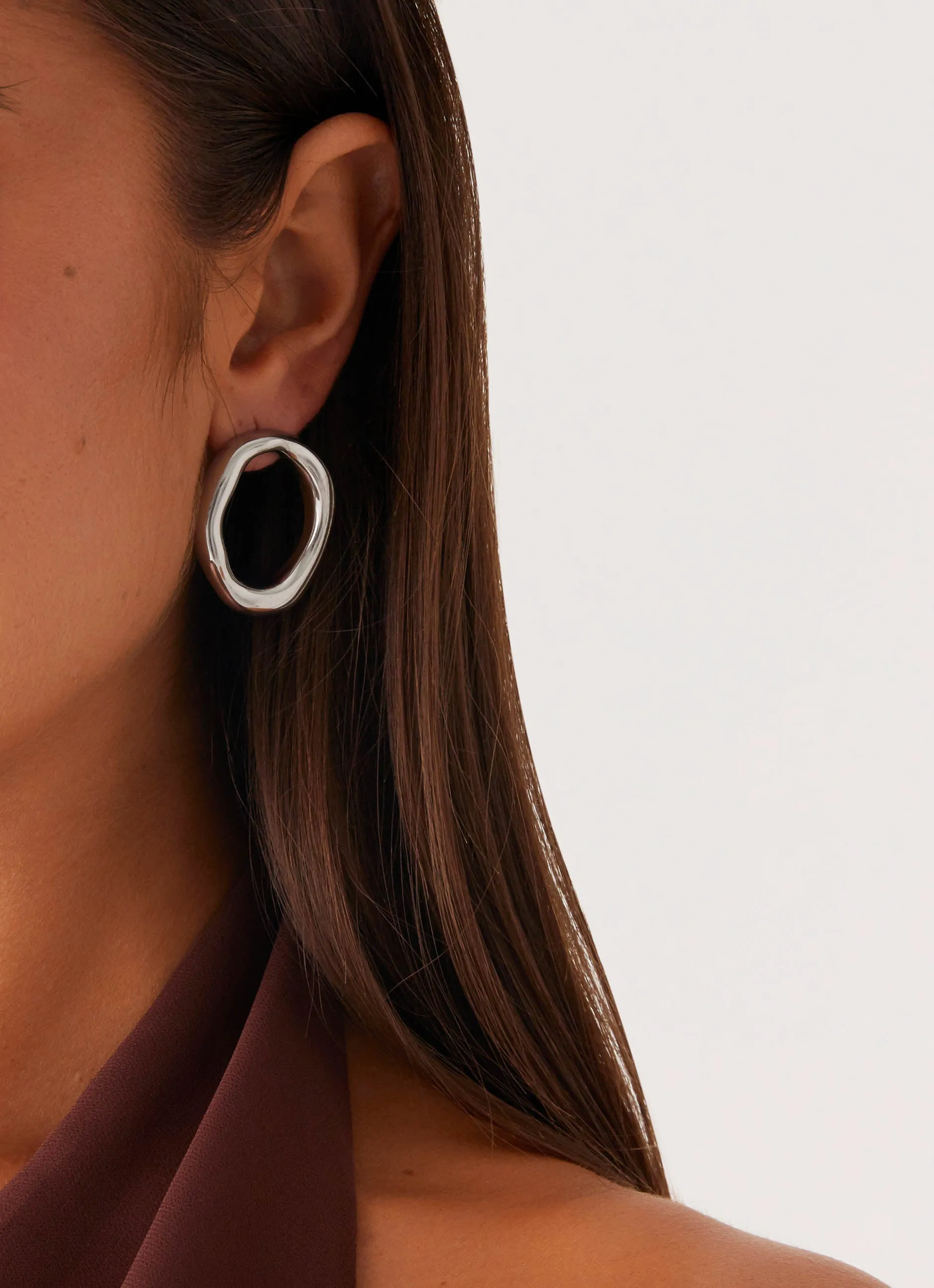 Filis Earrings - Silver sold by Peppermayo product image thumbnail 4