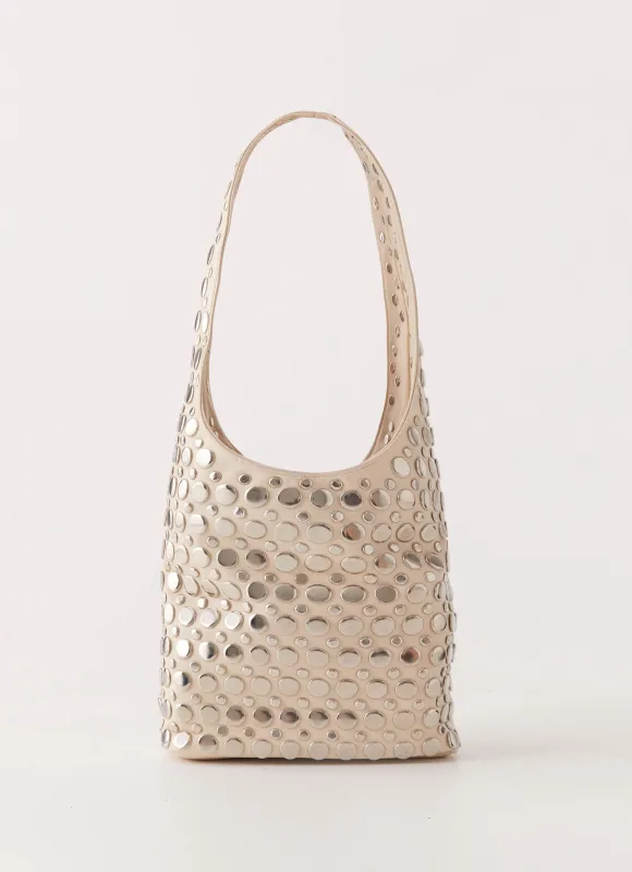 Rocky Shoulder Bag - Ivory sold by Peppermayo