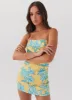 Tuscany Mini Dress - Golden Bloom sold by Peppermayo