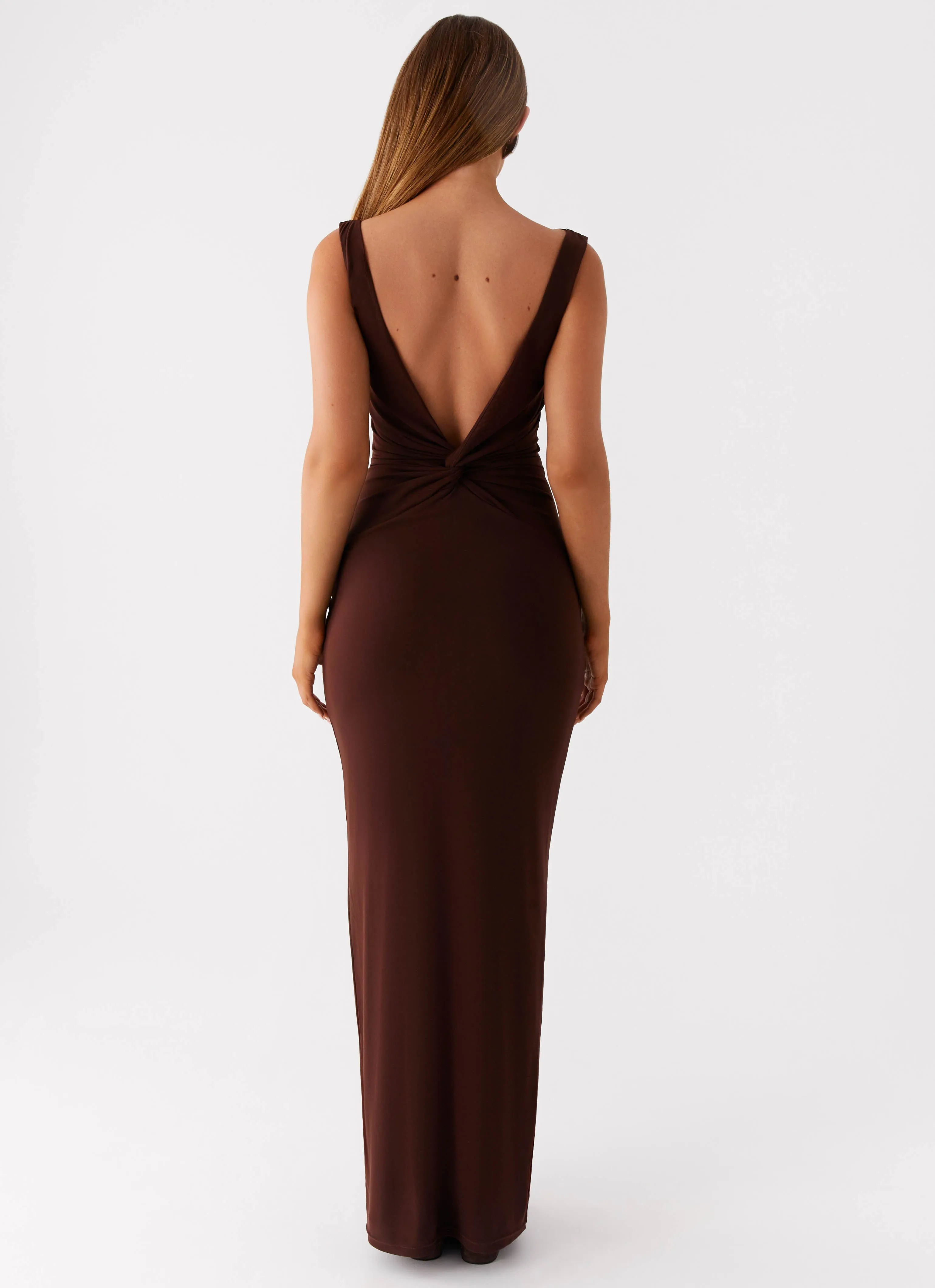 Earthbound Muse Maxi Dress - Chocolate sold by Peppermayo product image thumbnail 2