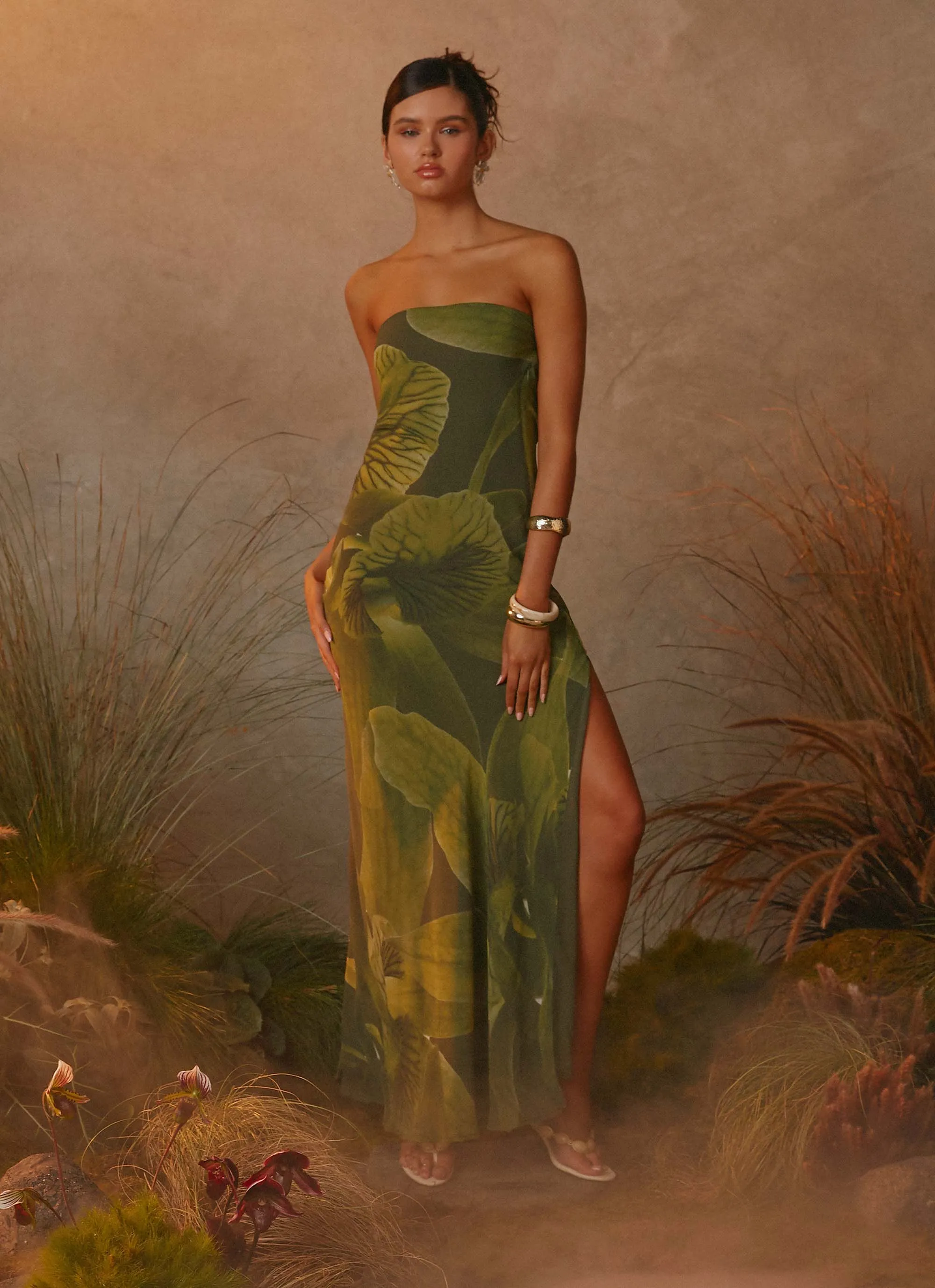 Nettle Maxi Dress - Tropic Floral sold by Peppermayo product image thumbnail 2