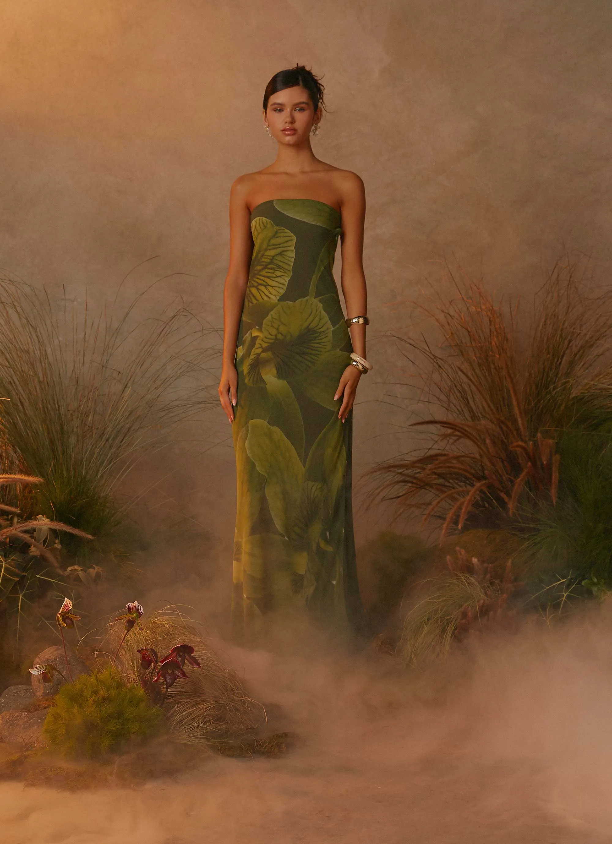 Nettle Maxi Dress - Tropic Floral sold by Peppermayo product image thumbnail 3