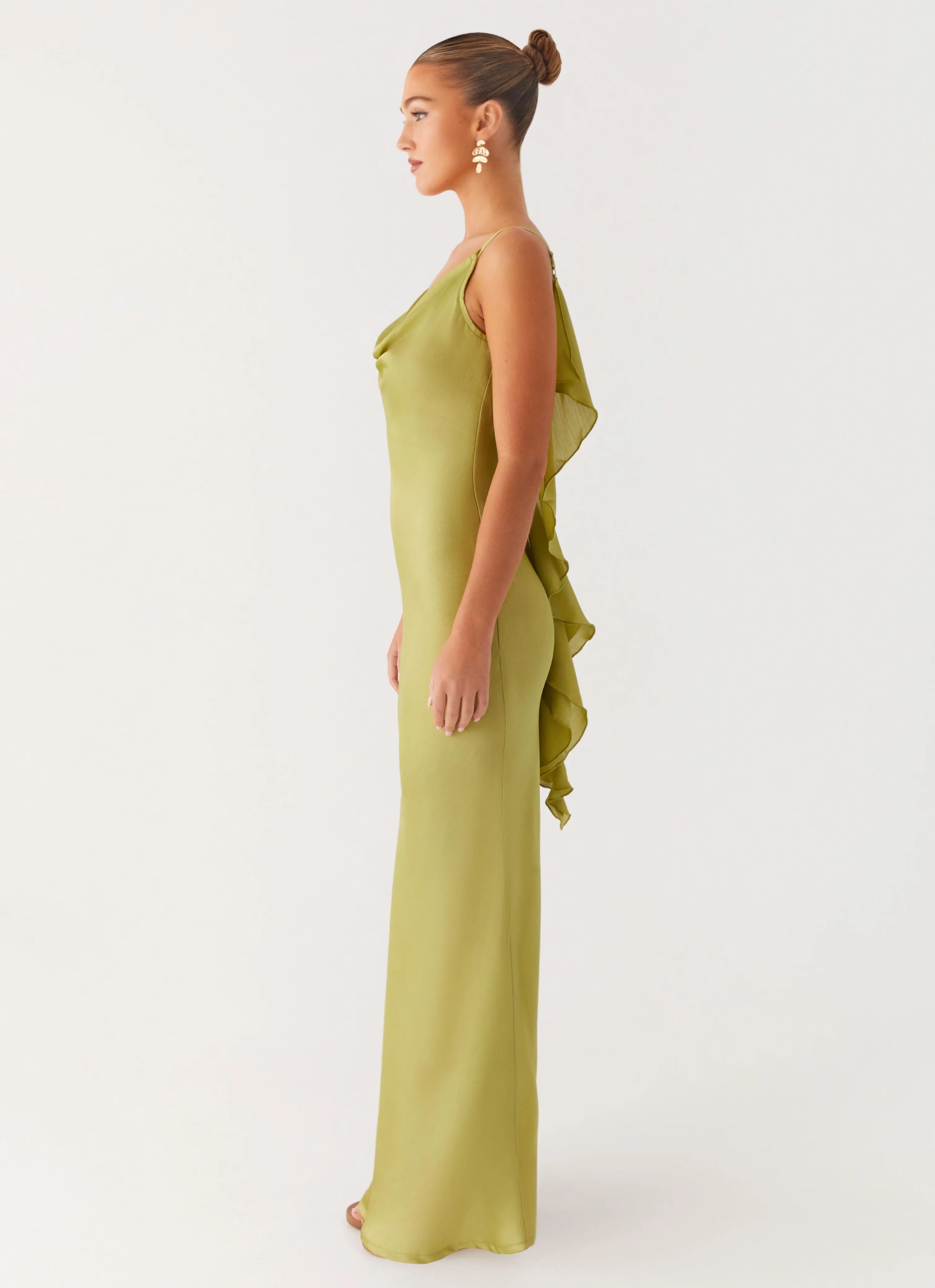 Jade Escape Maxi Dress - Lime sold by Peppermayo product image thumbnail 3