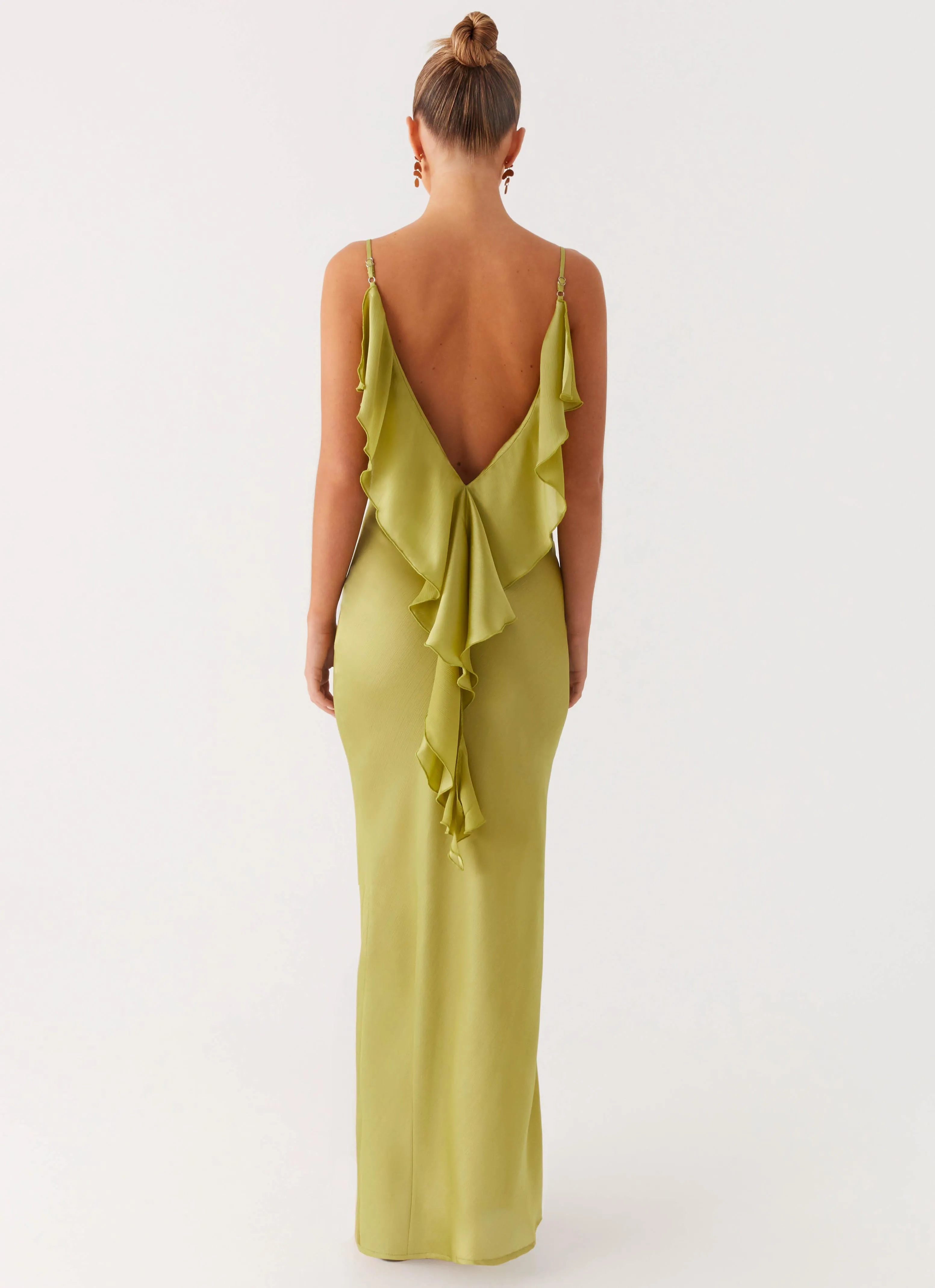 Jade Escape Maxi Dress - Lime sold by Peppermayo product image thumbnail 2