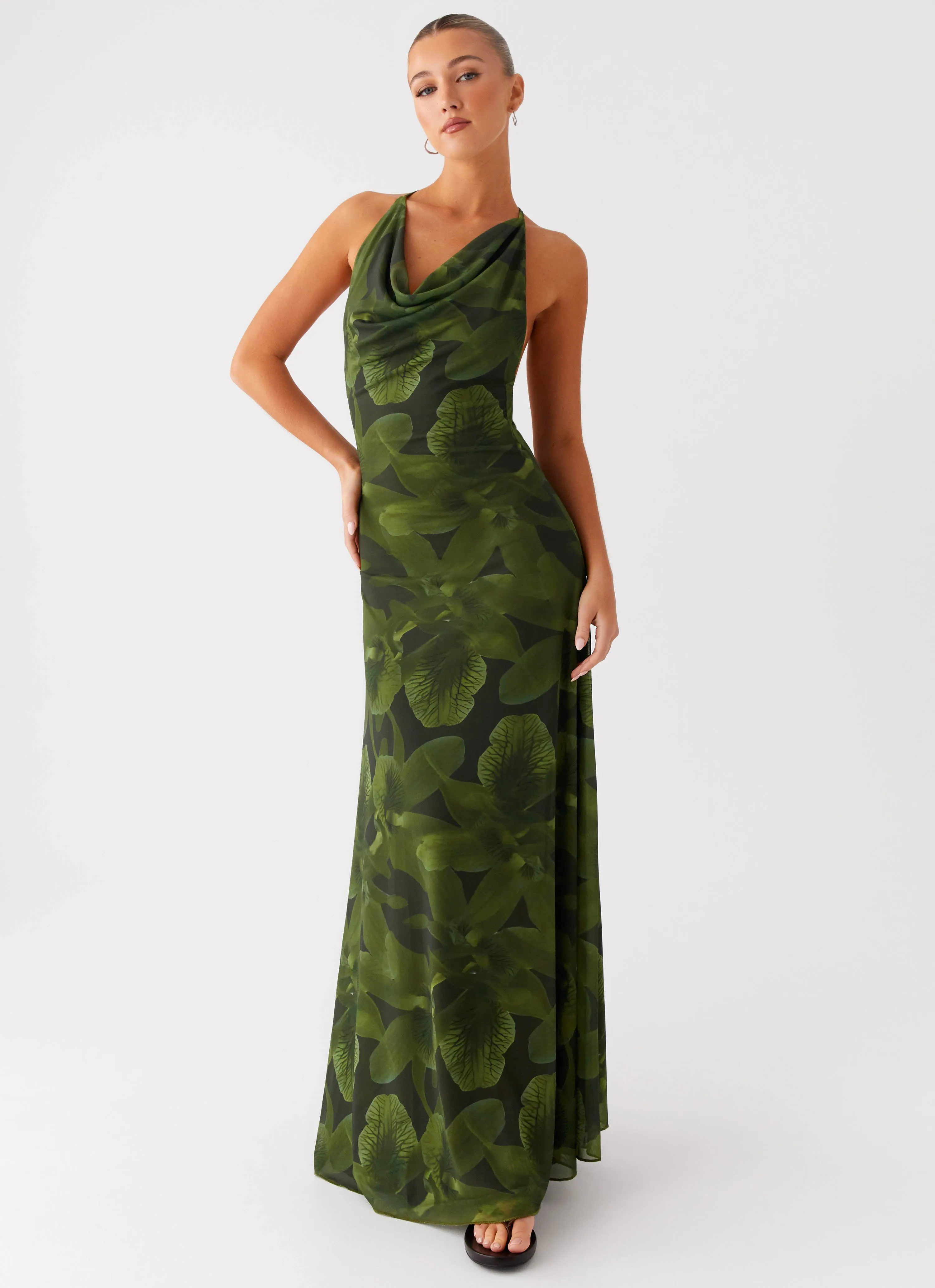 Dahliana Maxi Dress - Tropic Floral sold by Peppermayo
