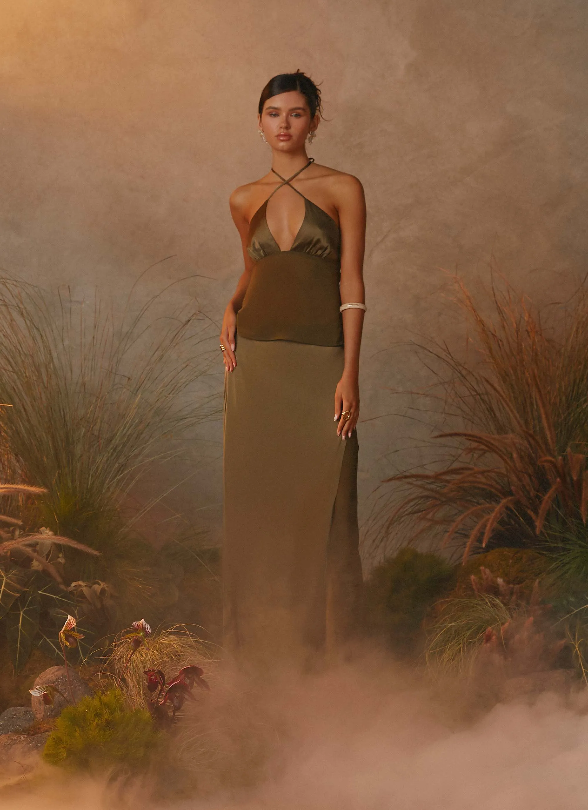 Ellyse Top - Khaki sold by Peppermayo product image thumbnail 2