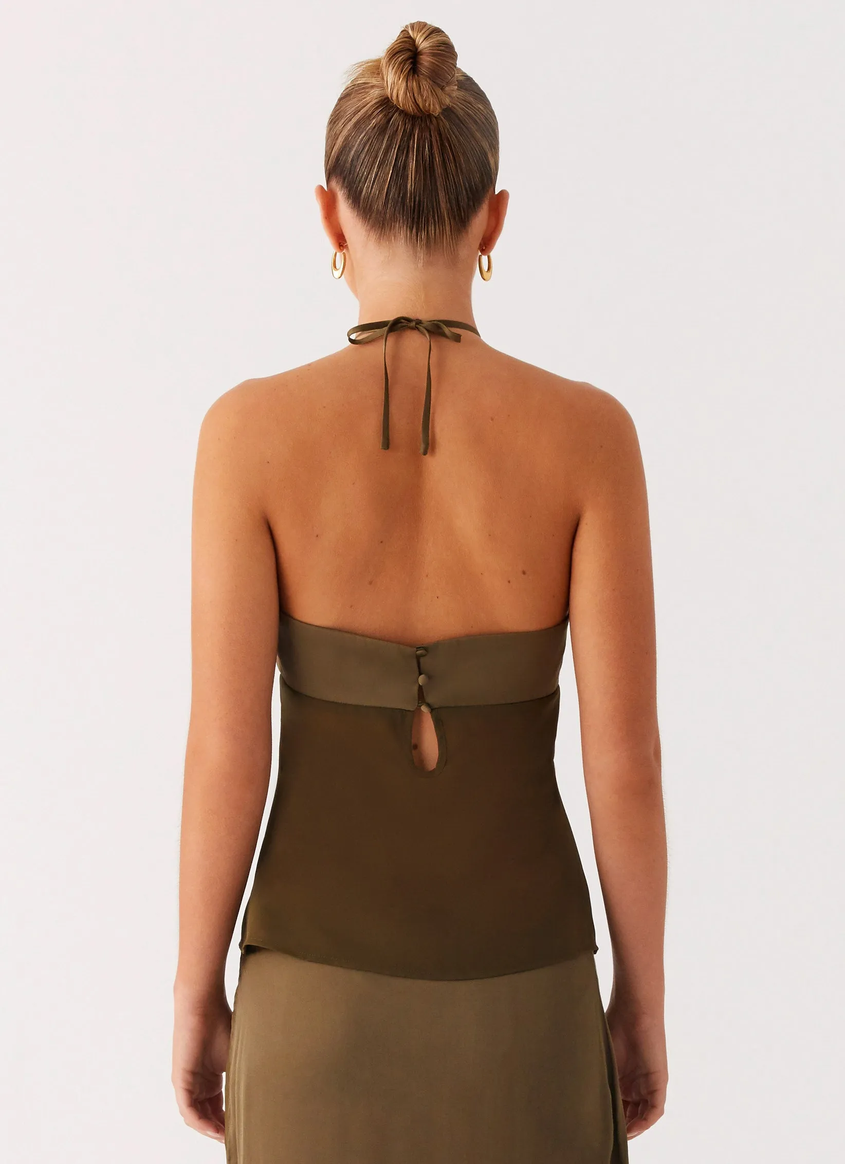 Ellyse Top - Khaki sold by Peppermayo product image thumbnail 5
