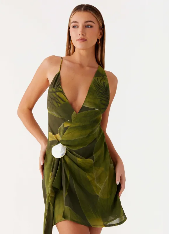 Kerry Mini Dress - Tropic Floral sold by Peppermayo