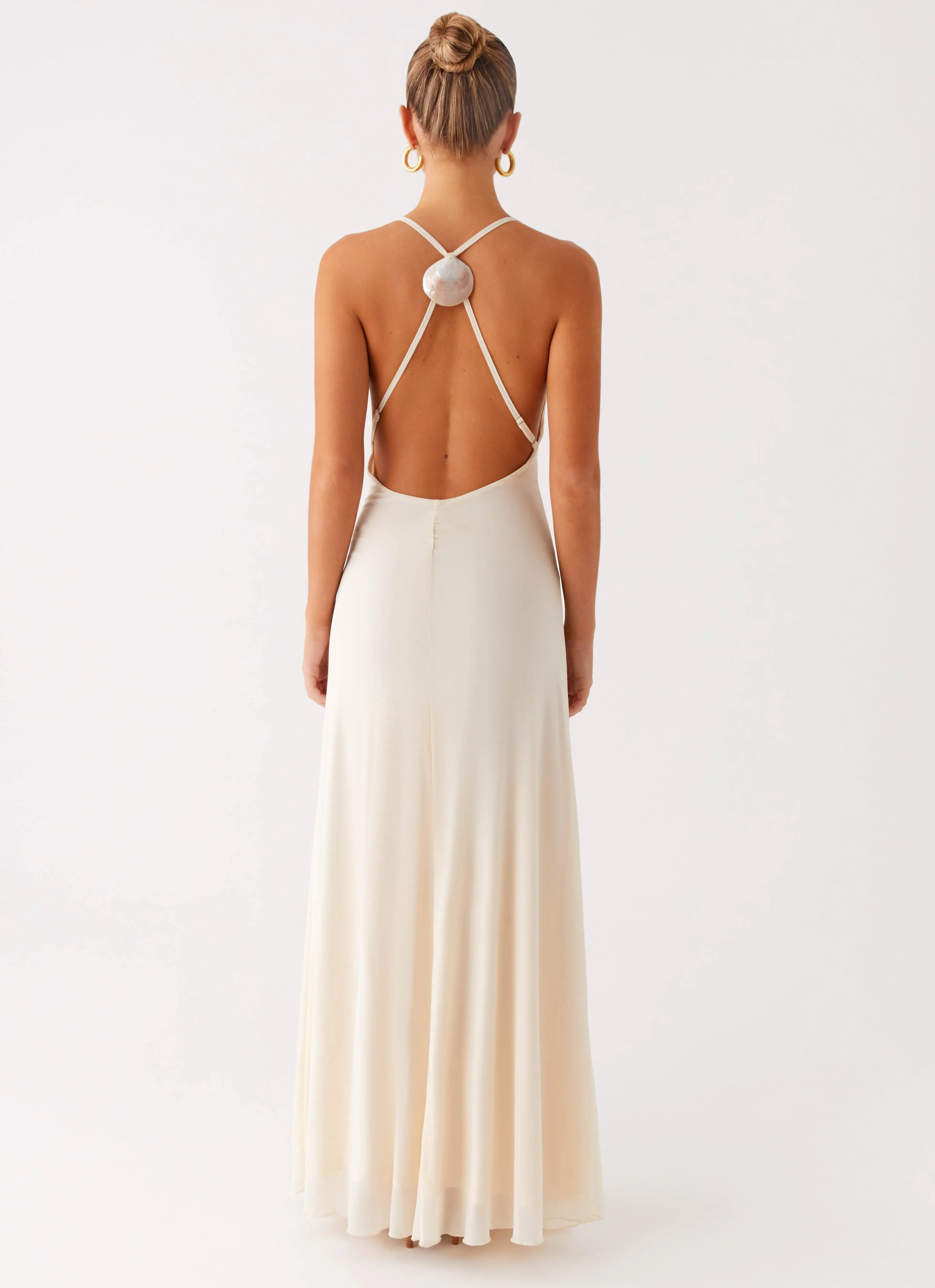 Dahliana Maxi Dress - Off White sold by Peppermayo product image thumbnail 3