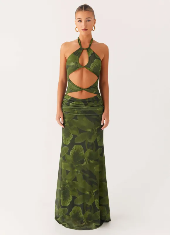 Tatyana Maxi Dress - Tropic Floral sold by Peppermayo