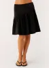 Rayna Midi Skirt - Black sold by Peppermayo