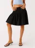 Rayna Midi Skirt - Black sold by Peppermayo
