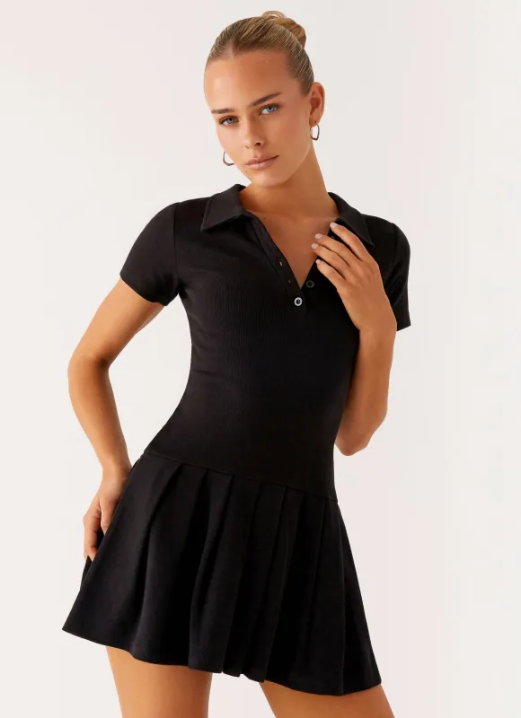 Alondra Mini Dress - Black sold by Peppermayo