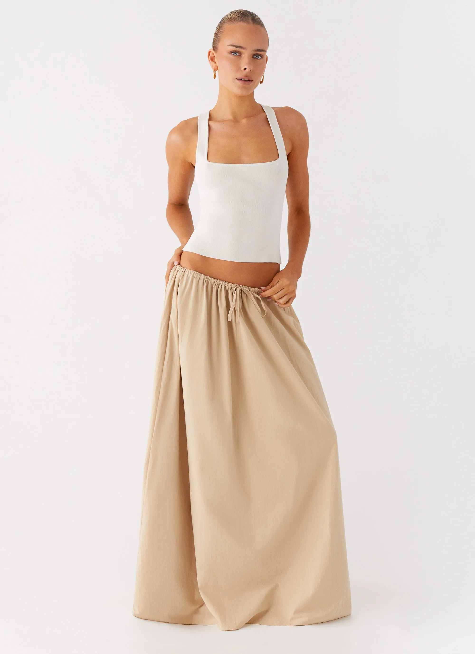 Randy Maxi Skirt - Tan sold by Peppermayo product image thumbnail 5