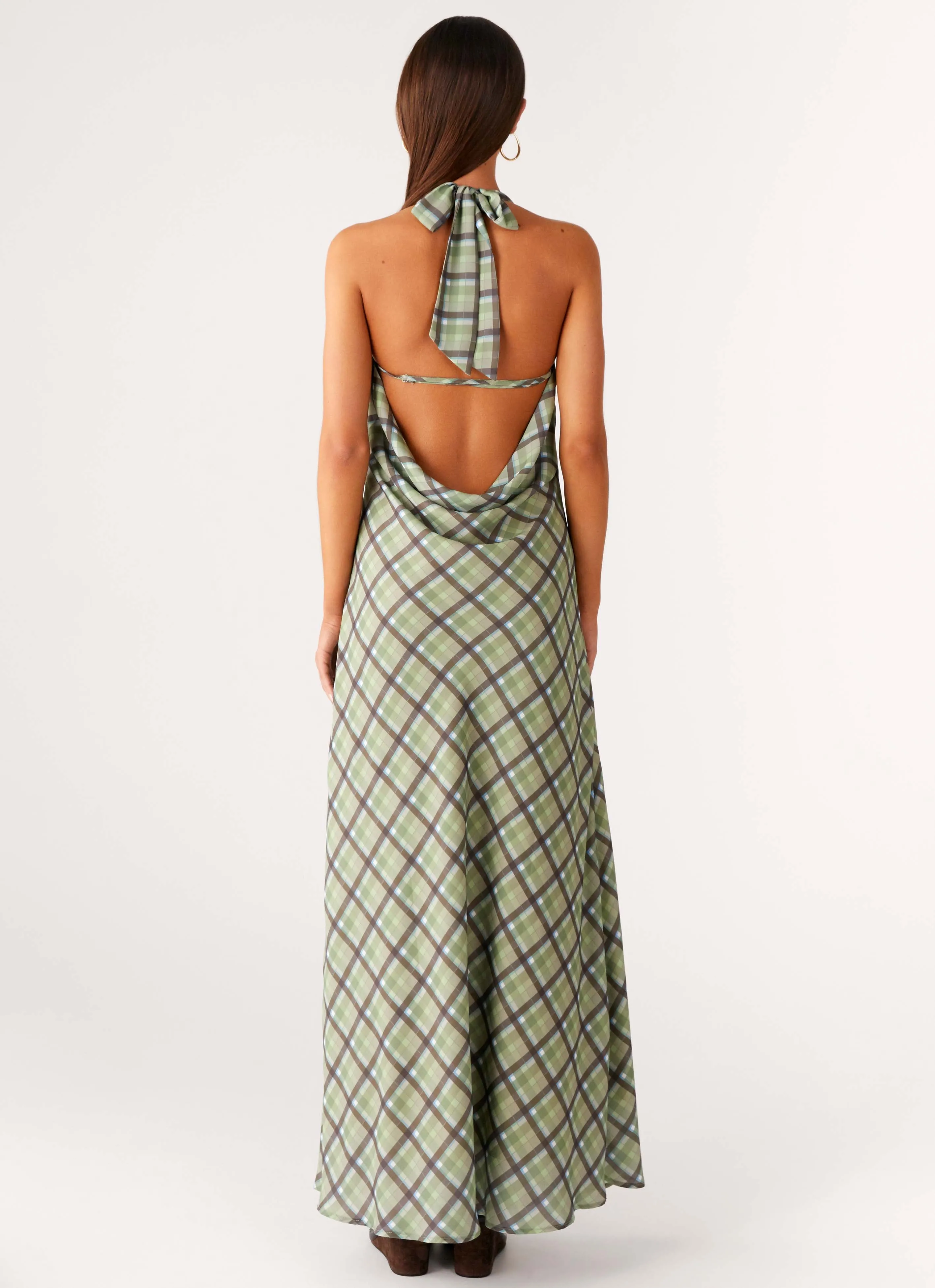 Coralie Maxi Dress - Cedar Check sold by Peppermayo product image thumbnail 3