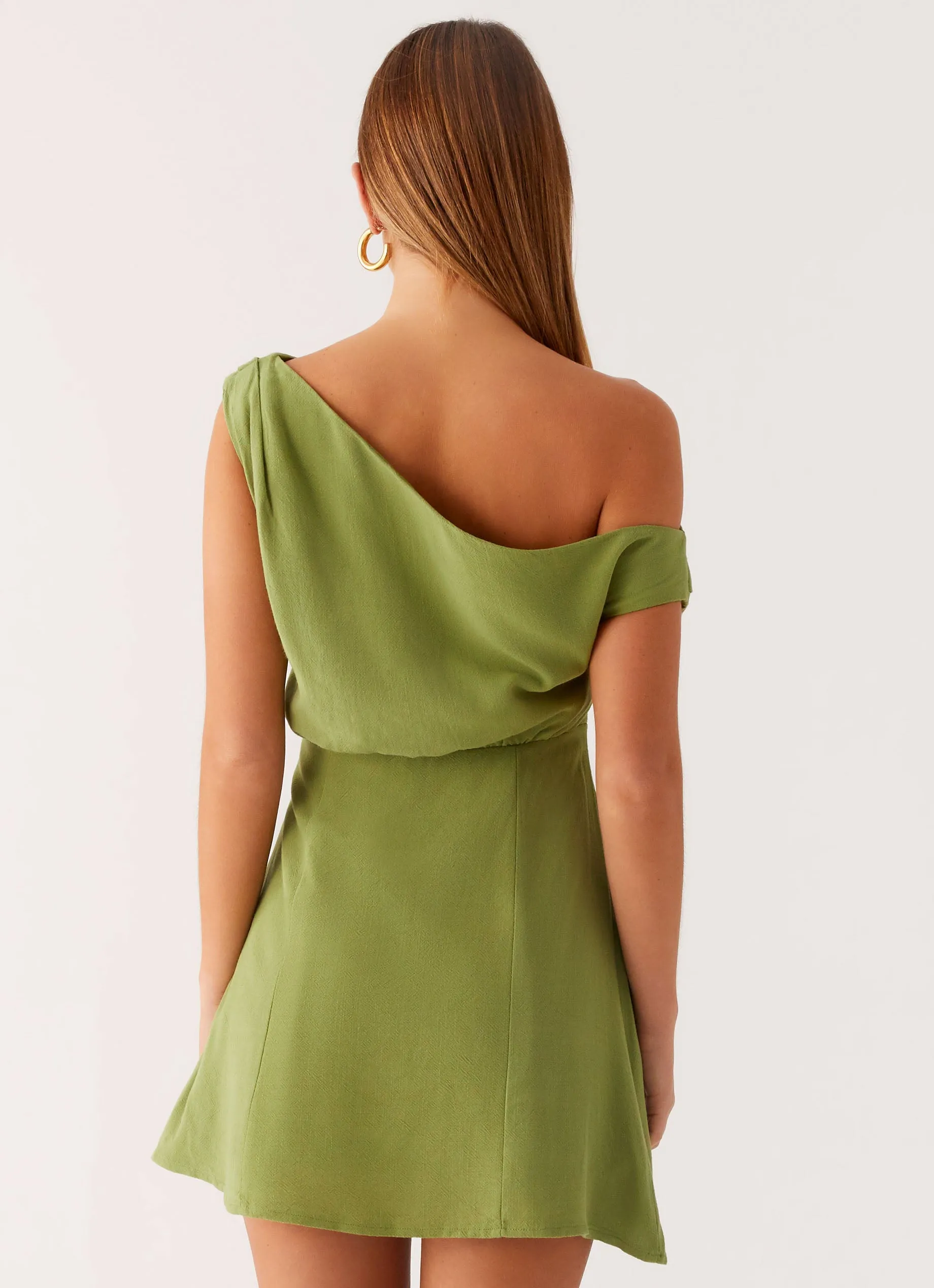 Lady Love Linen Mini Dress - Cactus sold by Peppermayo product image thumbnail 3
