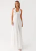 Ember Valley Maxi Dress - Ivory sold by Peppermayo