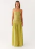 Dreamer Maxi Dress - Lime Zest sold by Peppermayo