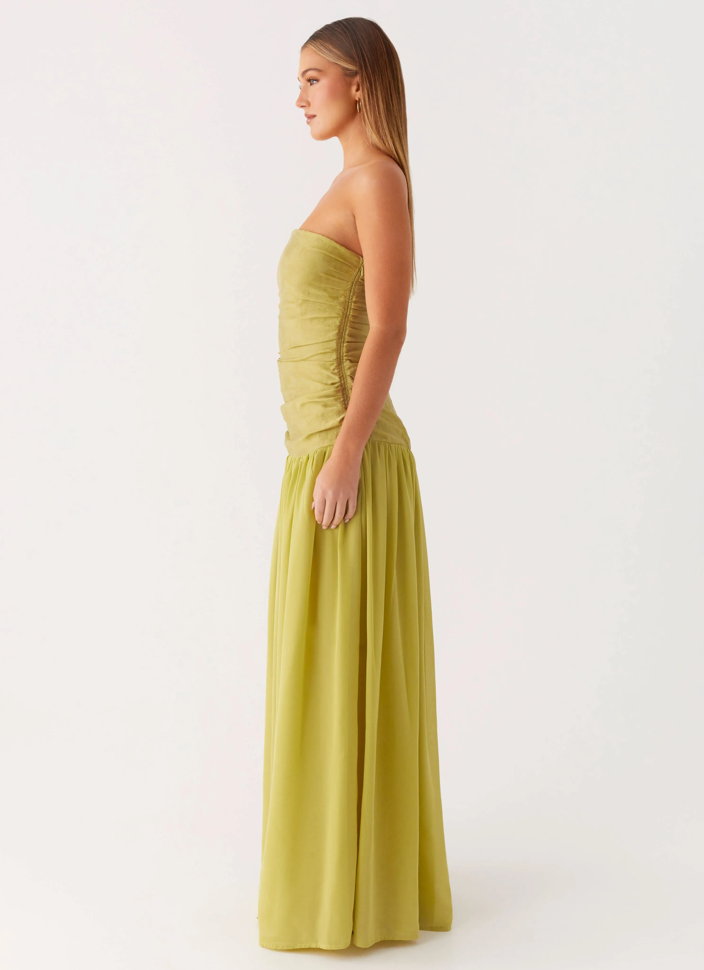 Dreamer Maxi Dress - Lime Zest sold by Peppermayo product image thumbnail 2