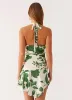 Colt Mini Dress - Verdant Bloom sold by Peppermayo