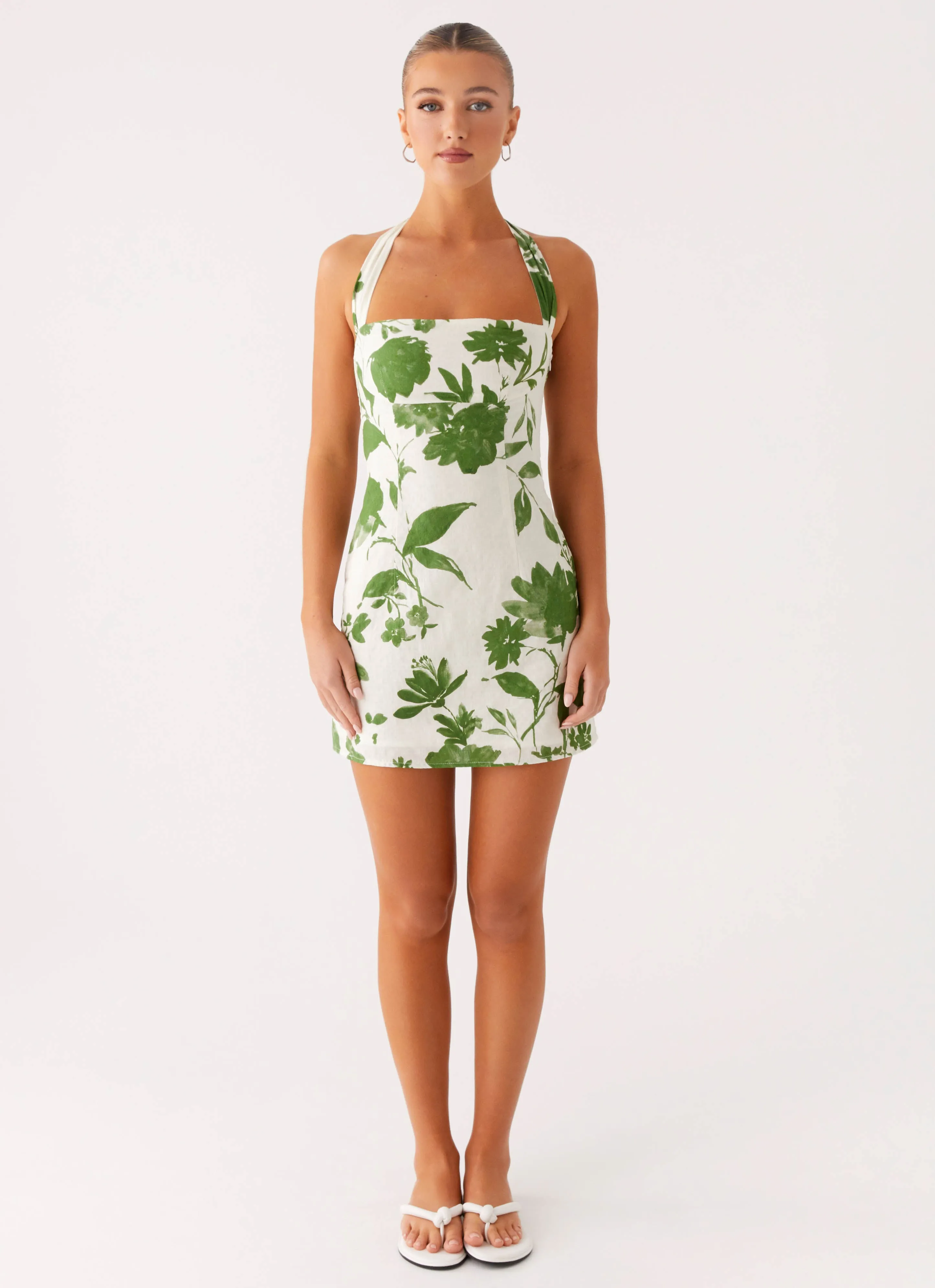 Melora Mini Dress - Verdant Bloom sold by Peppermayo product image thumbnail 4