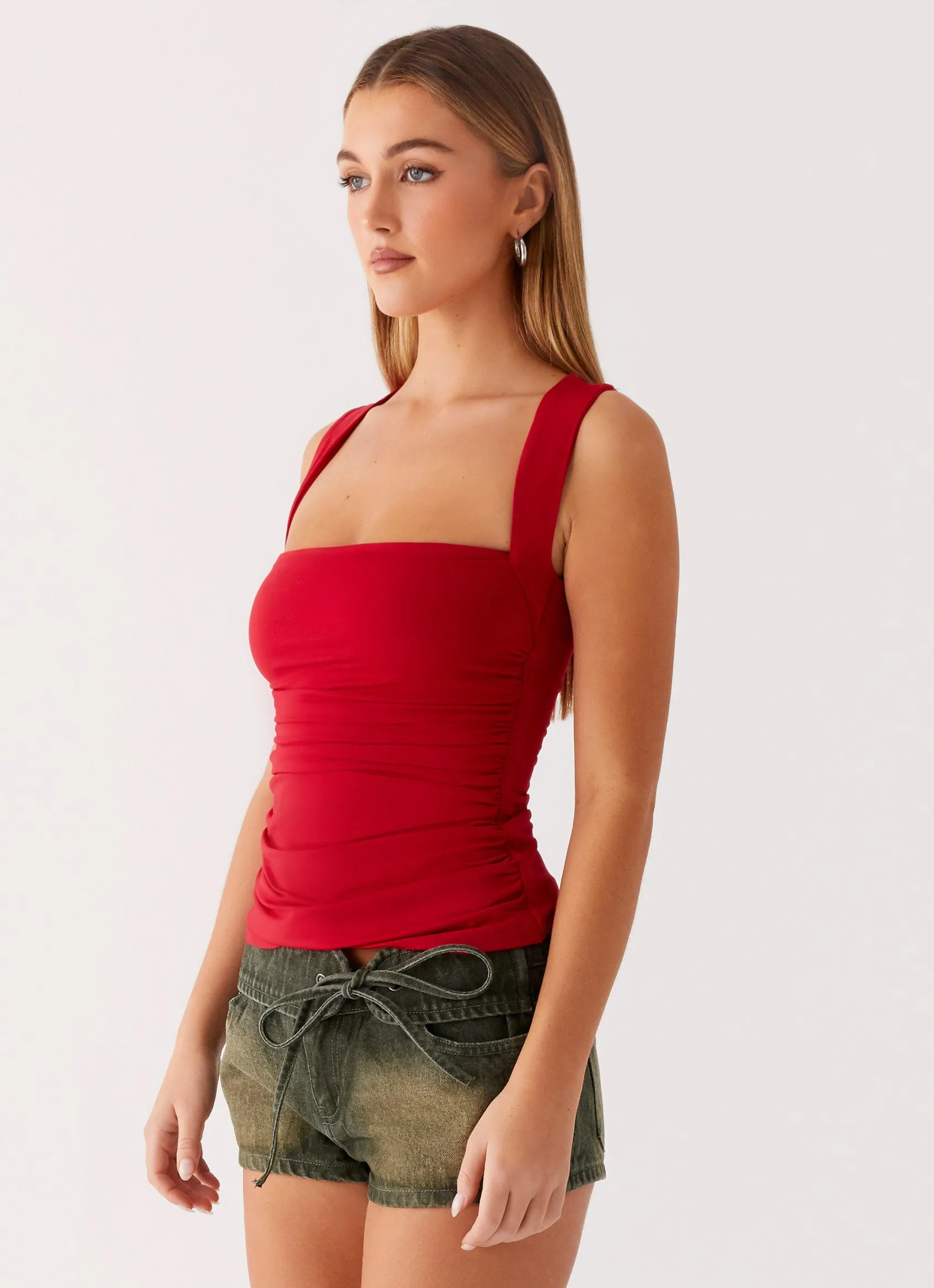 Aria Top - Merlot Red sold by Peppermayo product image thumbnail 2