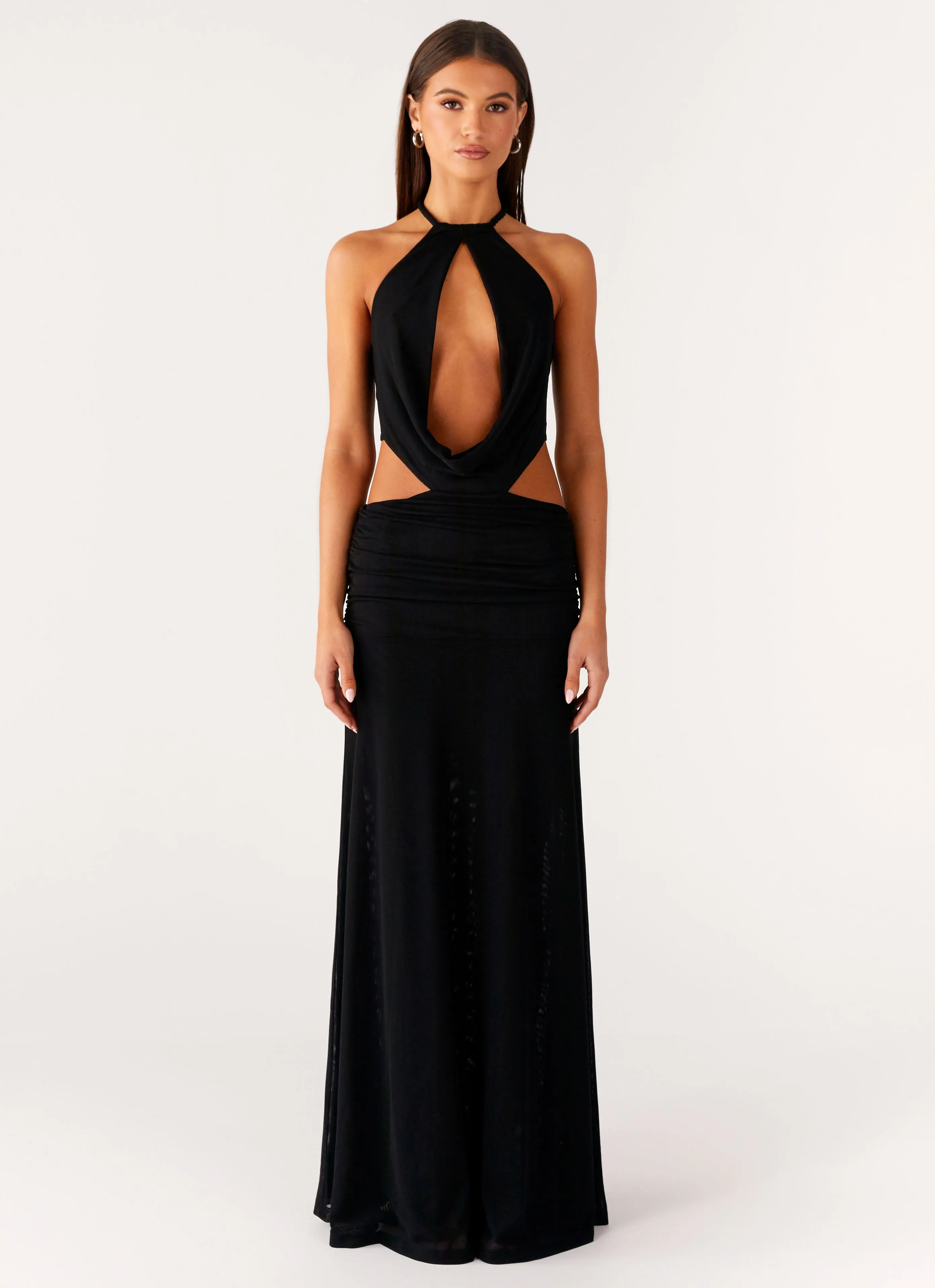 Only Love Maxi Dress - Black sold by Peppermayo