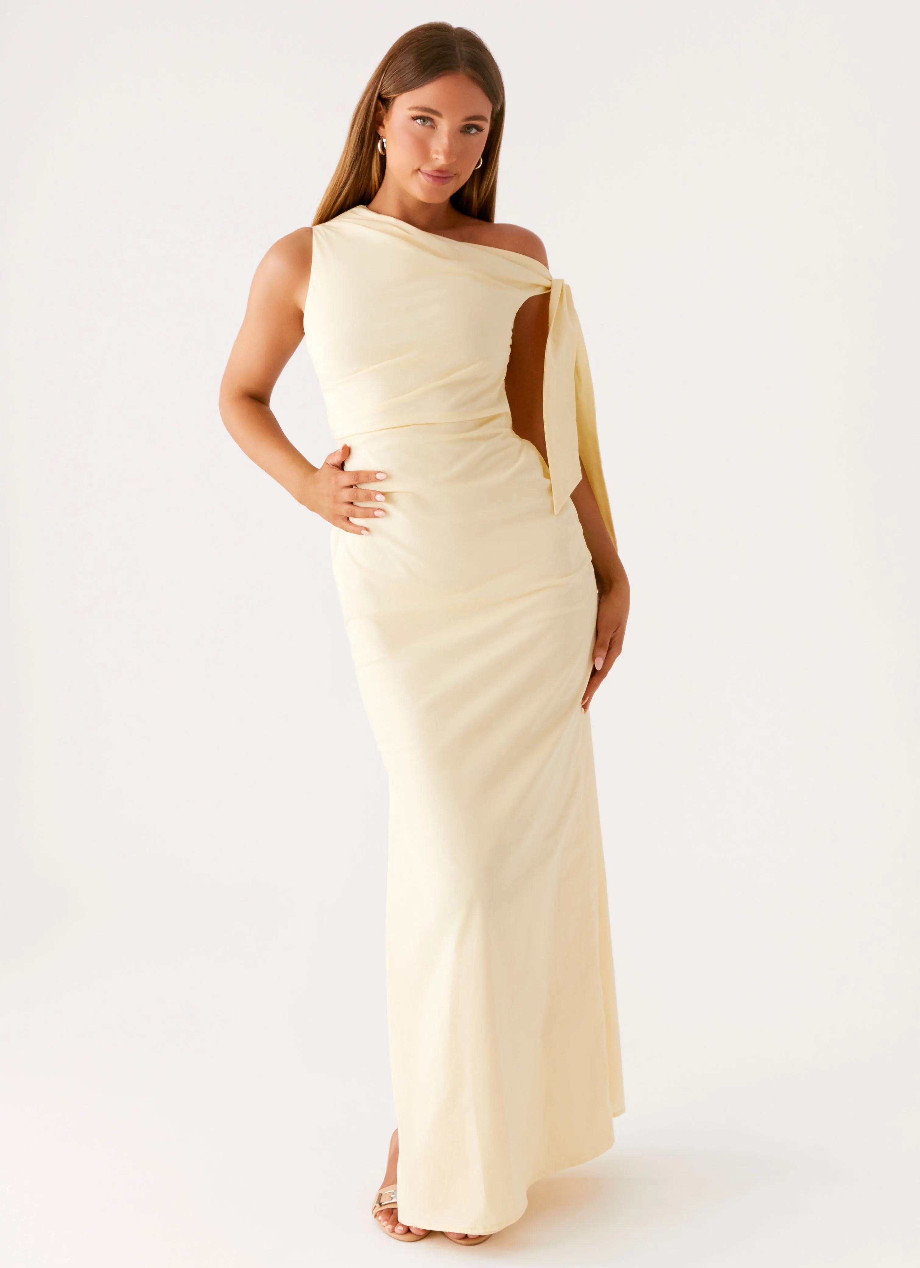 Marella Maxi Dress - Yellow sold by Peppermayo product image thumbnail 5