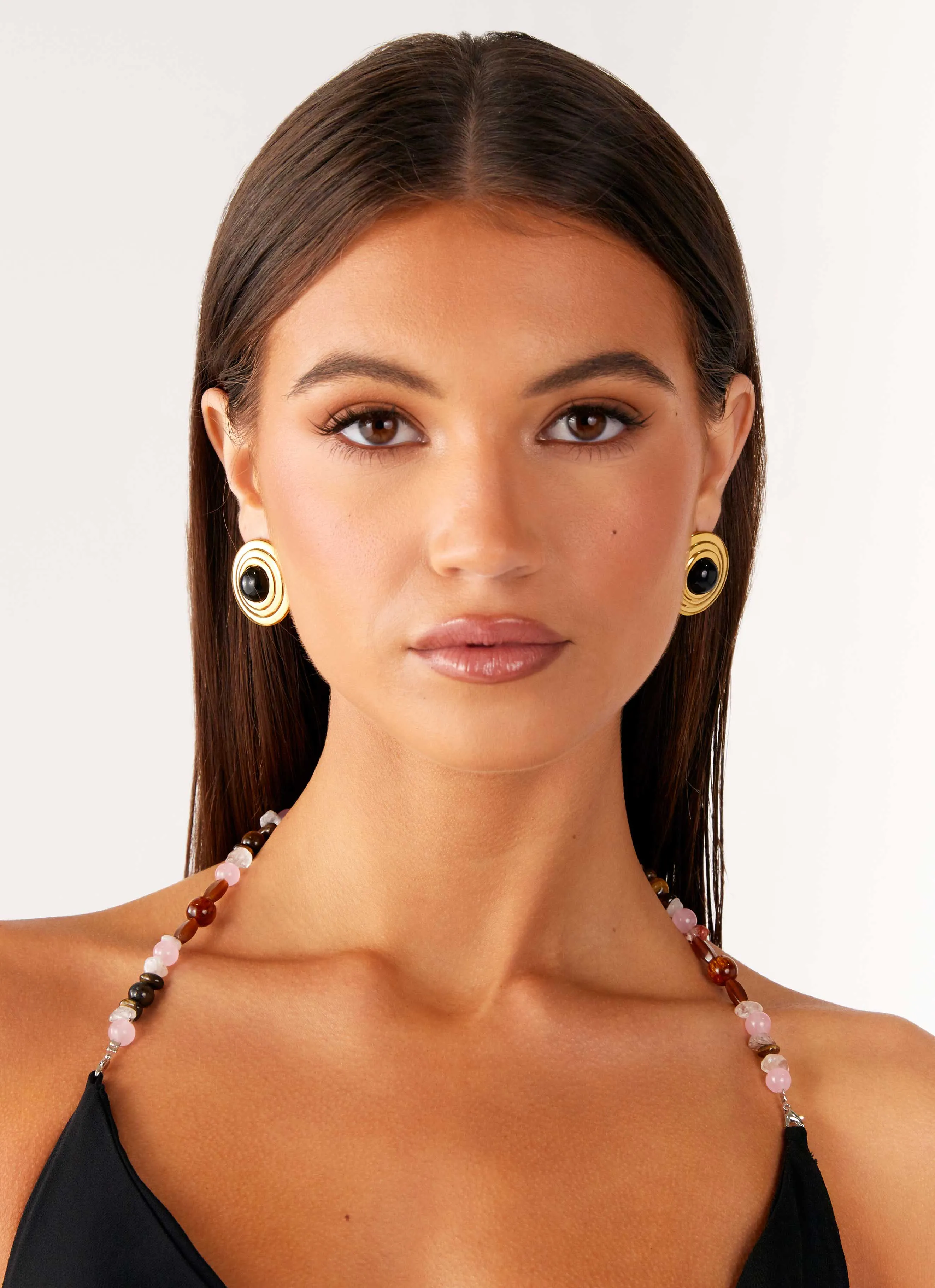 Kalia Earrings - Black sold by Peppermayo product image thumbnail 4