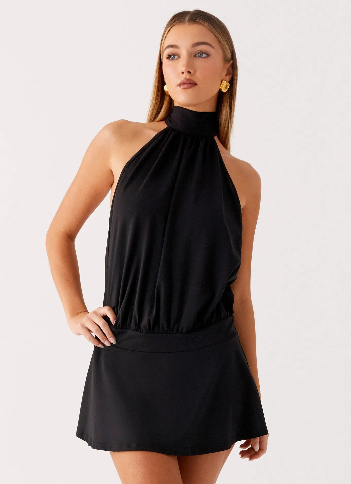 Valor Mini Dress - Black sold by Peppermayo product image thumbnail 5