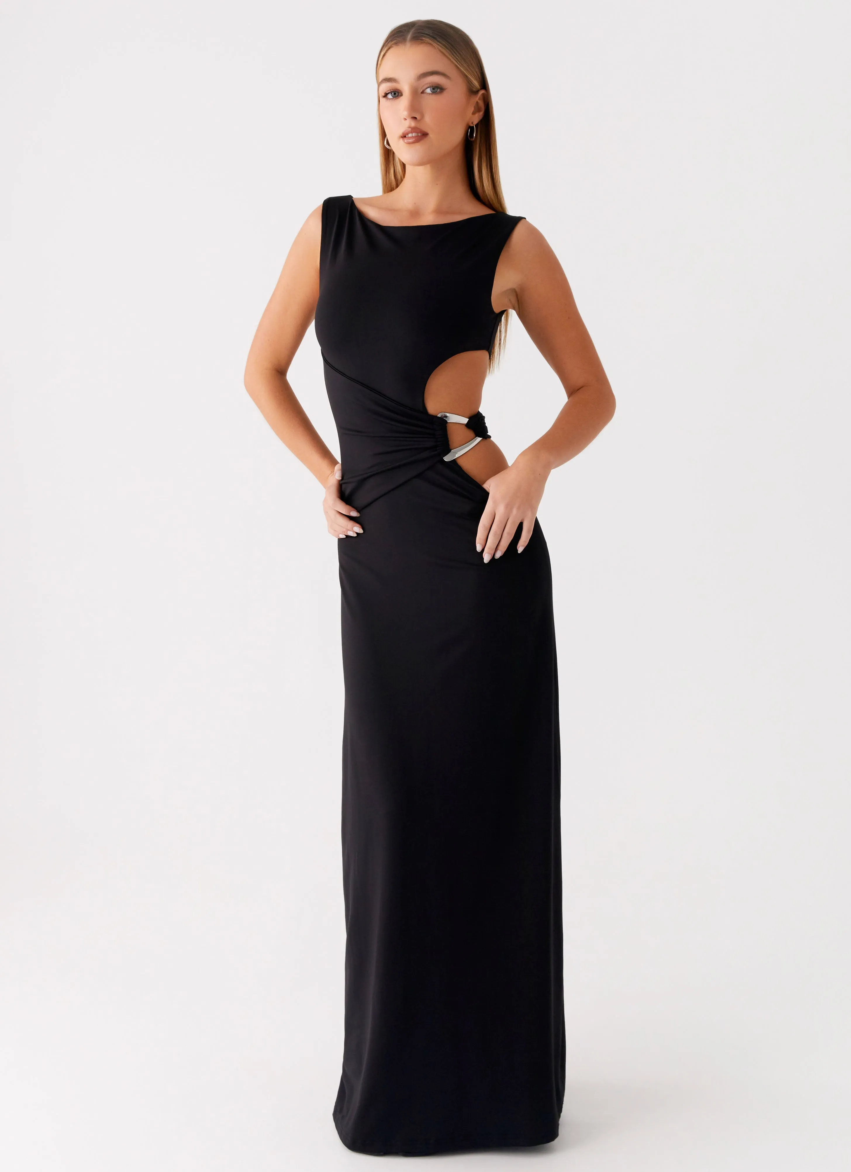 Jayana Maxi Dress - Black sold by Peppermayo product image thumbnail 4